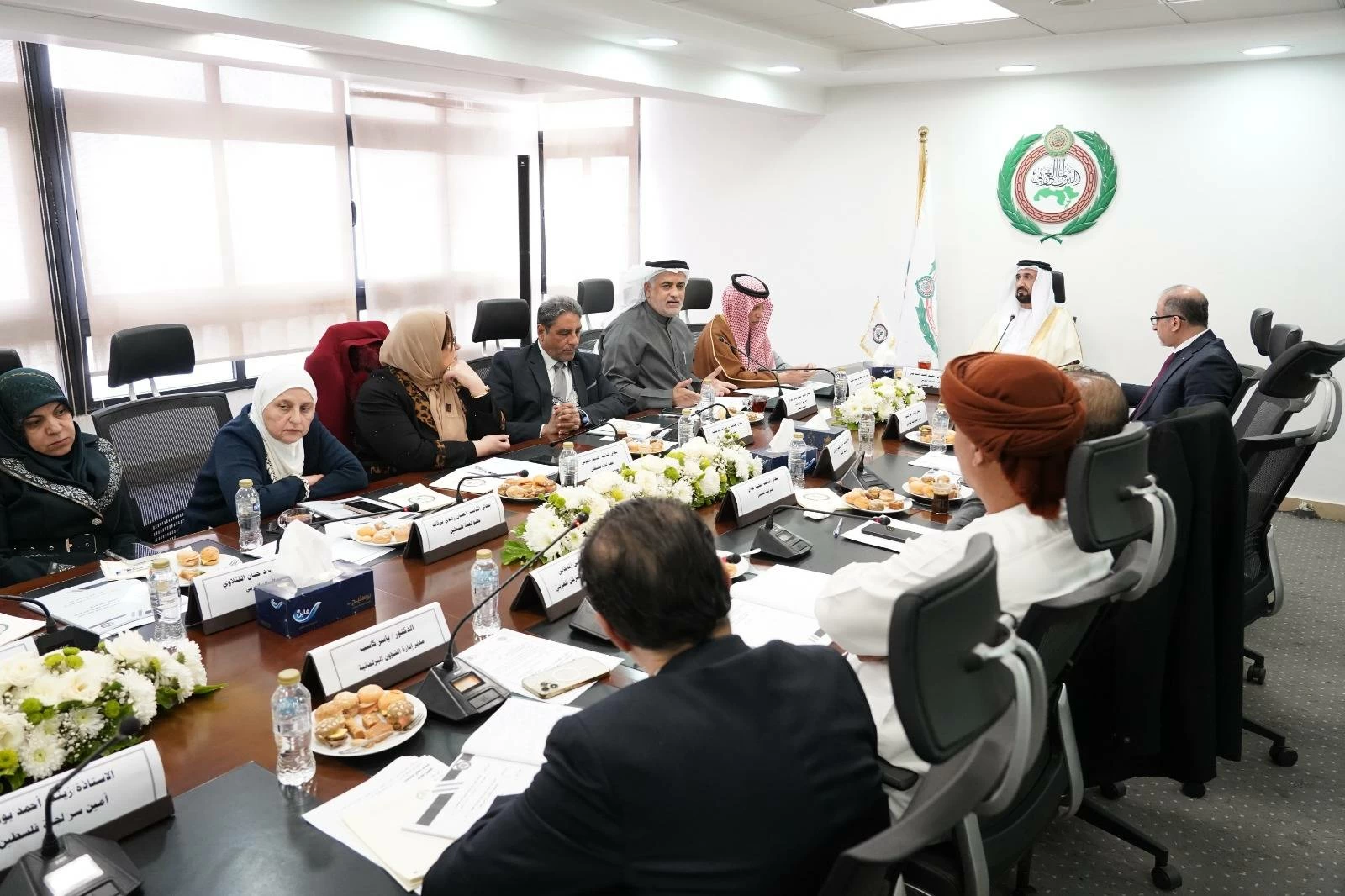 الصالح يؤكد على ضرورة توحيد الموقف العربي تجاه القضية الفلسطينية