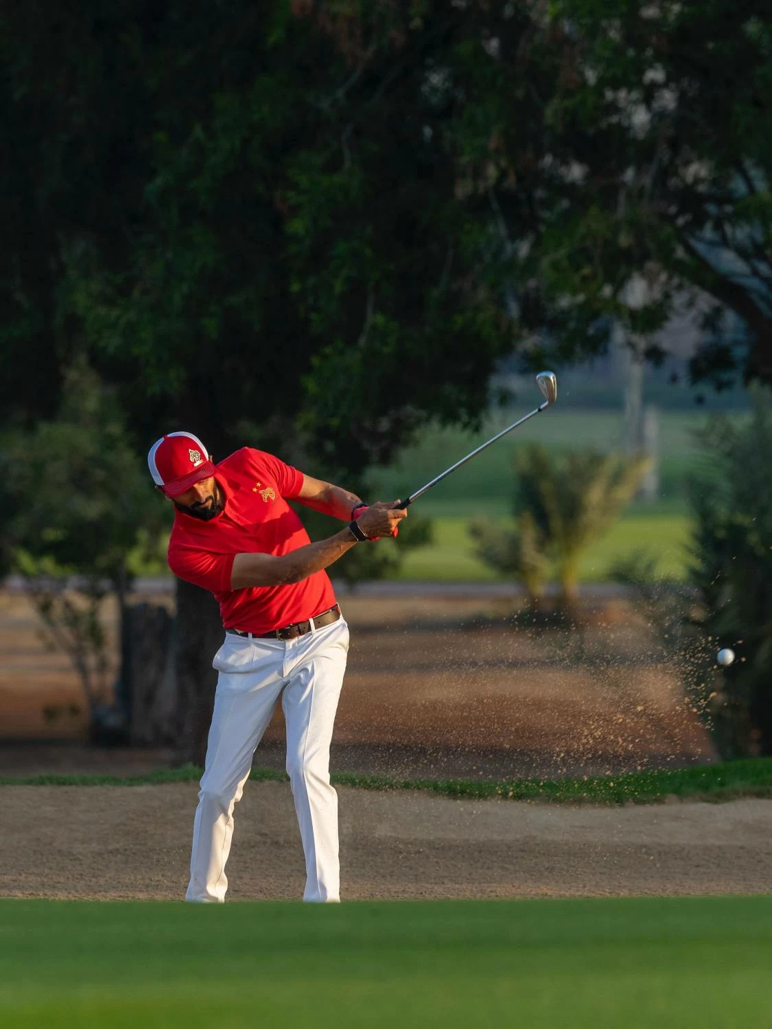 ناصر بن حمد يشارك في بطولة هيرو دبي ديزرت كلاسيك للجولف