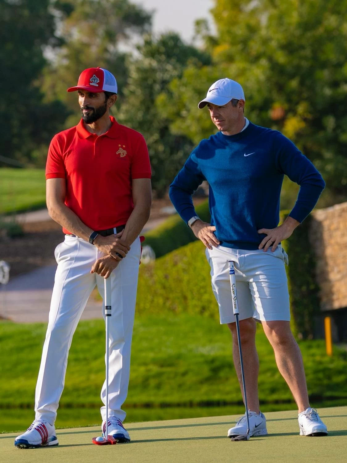 ناصر بن حمد يشارك في بطولة هيرو دبي ديزرت كلاسيك للجولف