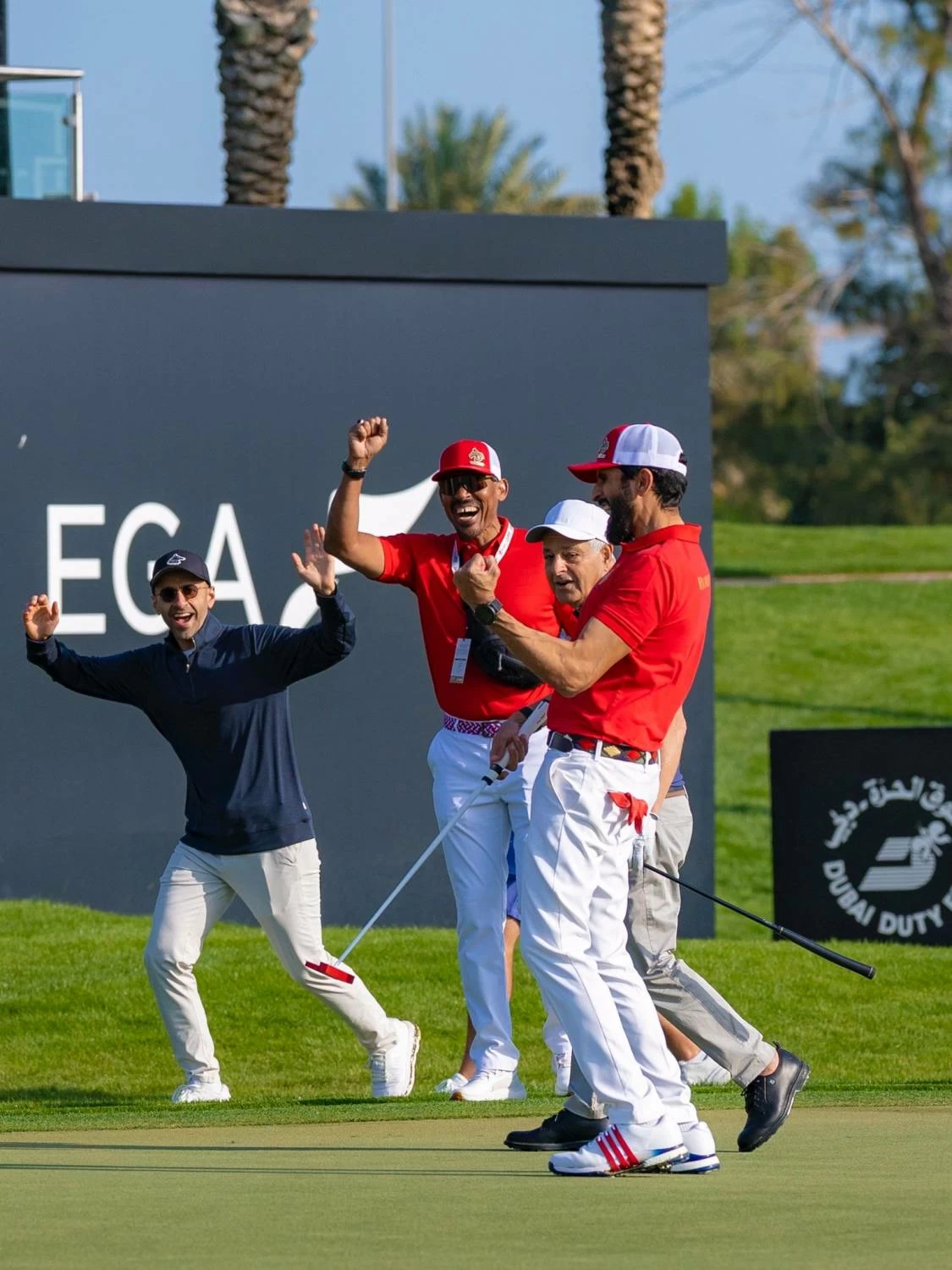 ناصر بن حمد يشارك في بطولة هيرو دبي ديزرت كلاسيك للجولف