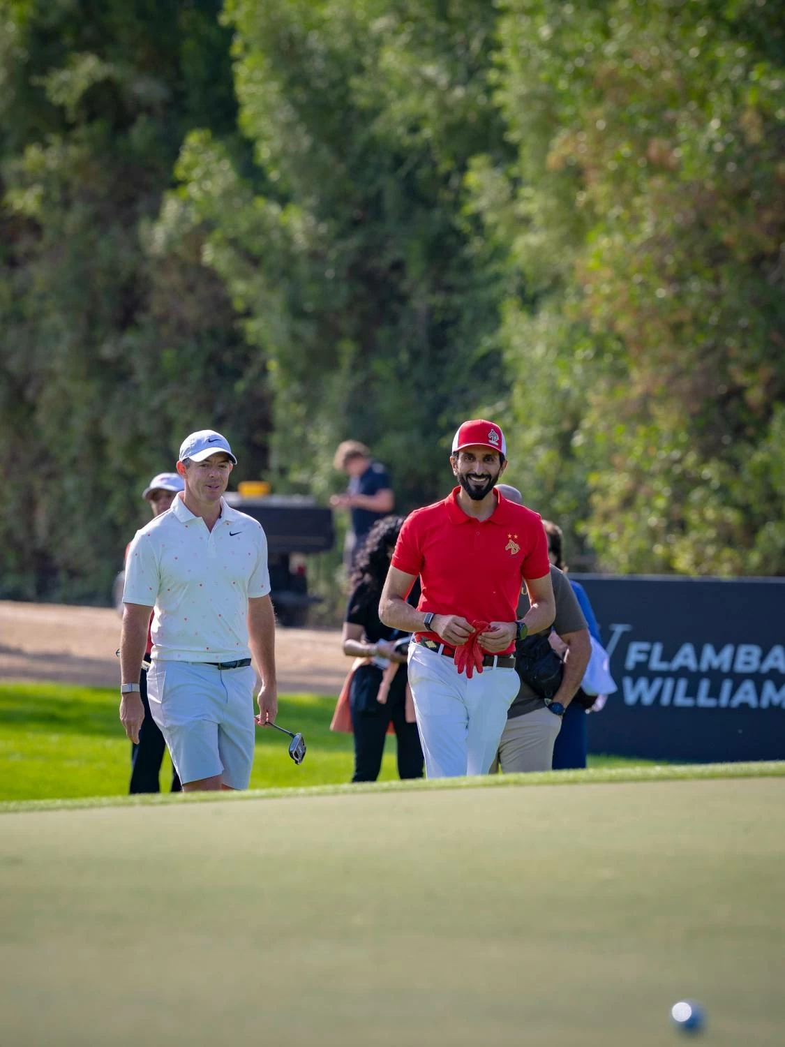 ناصر بن حمد يشارك في بطولة هيرو دبي ديزرت كلاسيك للجولف