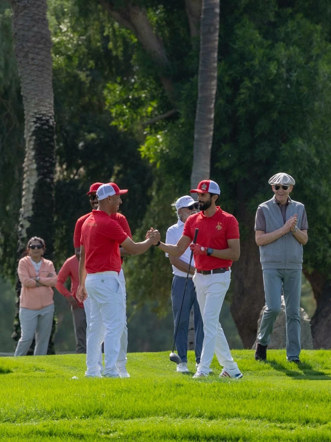 ناصر بن حمد يشارك في بطولة هيرو دبي ديزرت كلاسيك للجولف