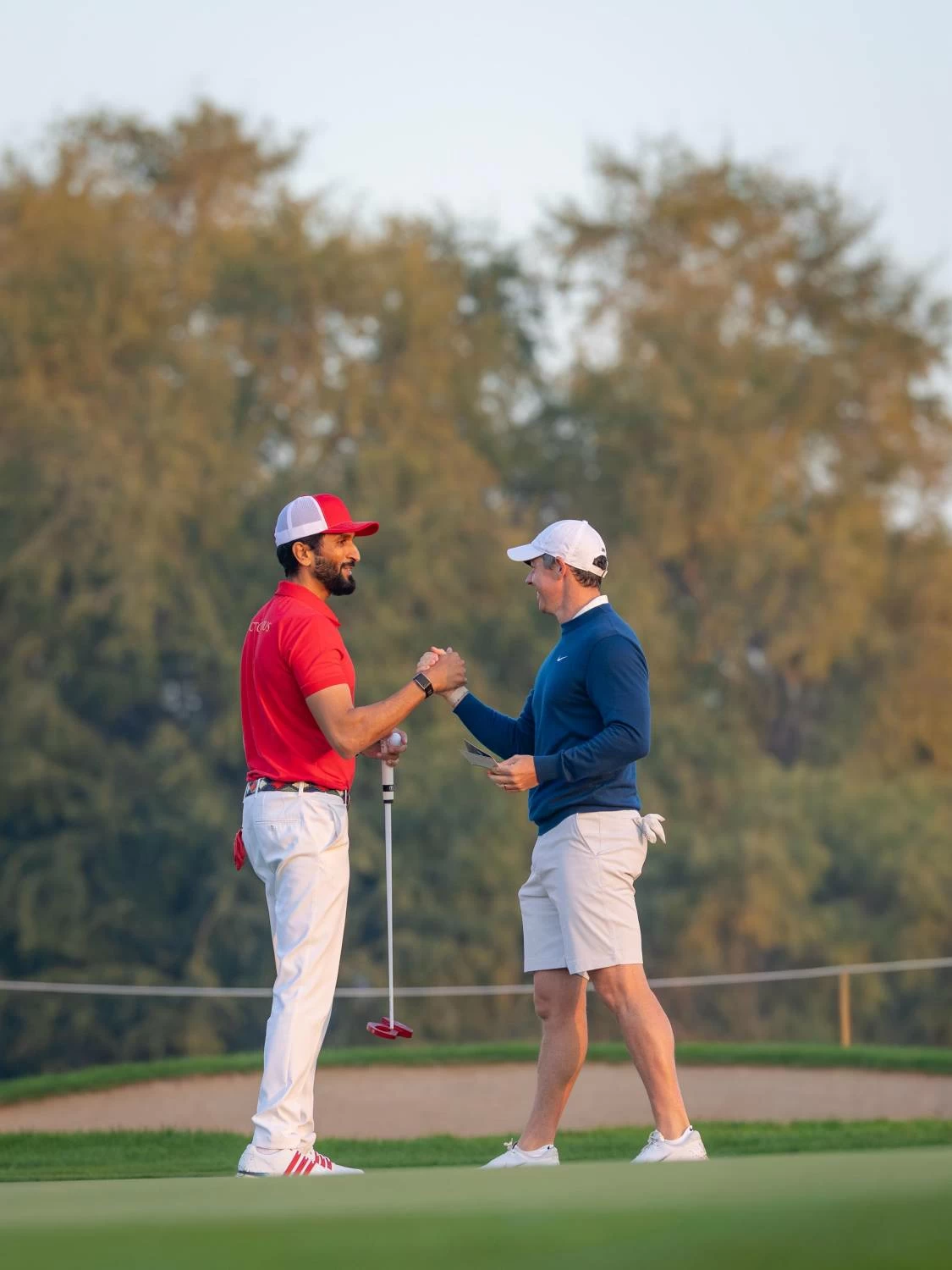 ناصر بن حمد يشارك في بطولة هيرو دبي ديزرت كلاسيك للجولف