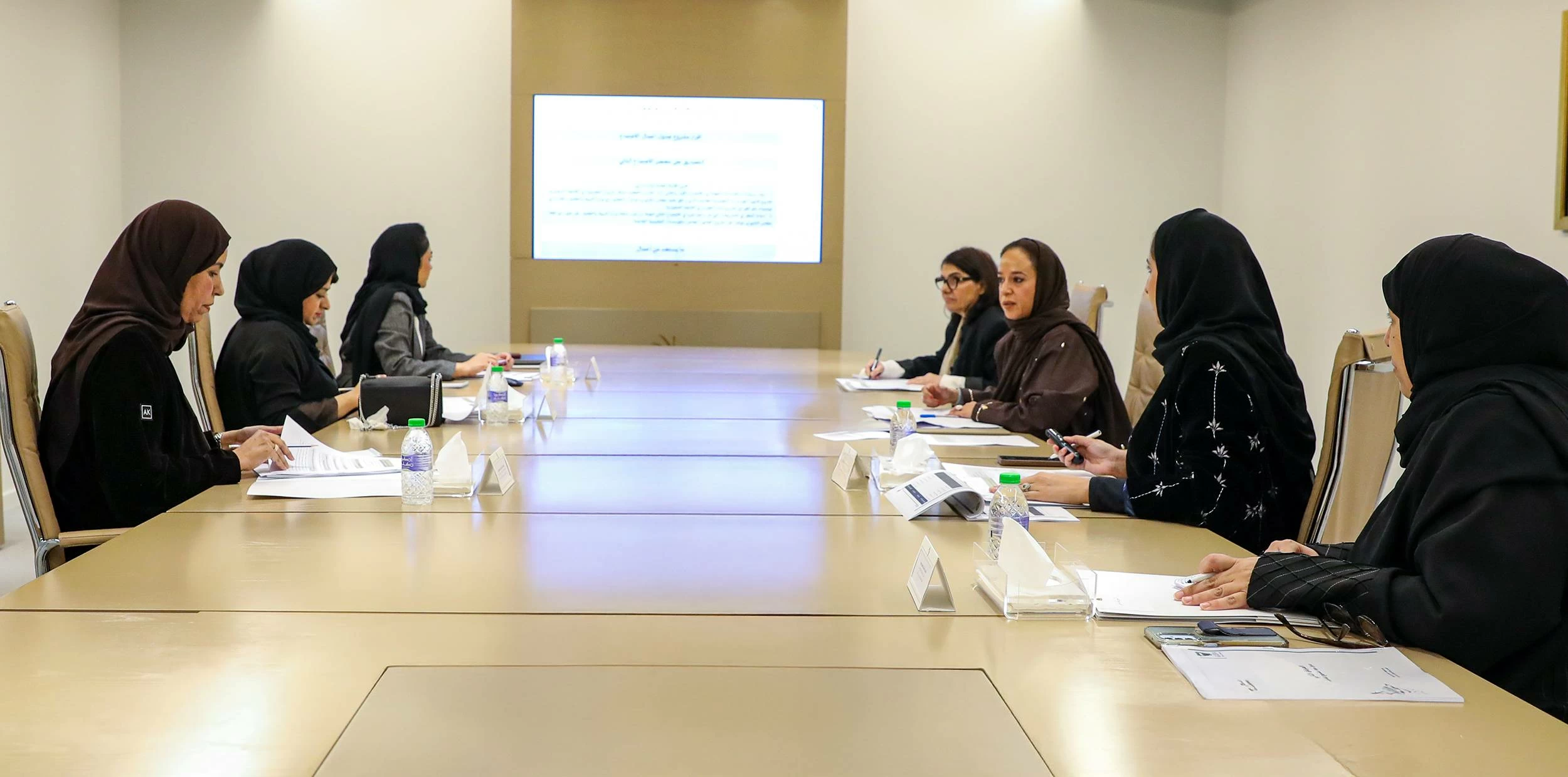 لجنة المرأة في مجال دور الحضانة ورياض الأطفال تعقد اجتماعها الثالث