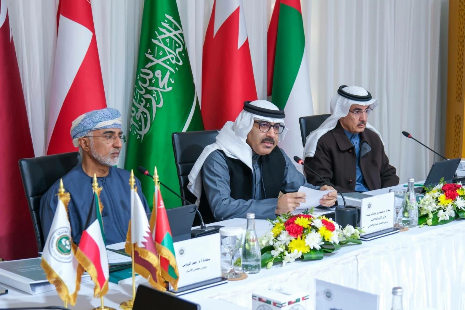 مجلس أمناء جامعة الخليج العربي يعقد اجتماعه الـ98 في مشروع مدينة الملك عبد الله بن عبد العزيز الطبية