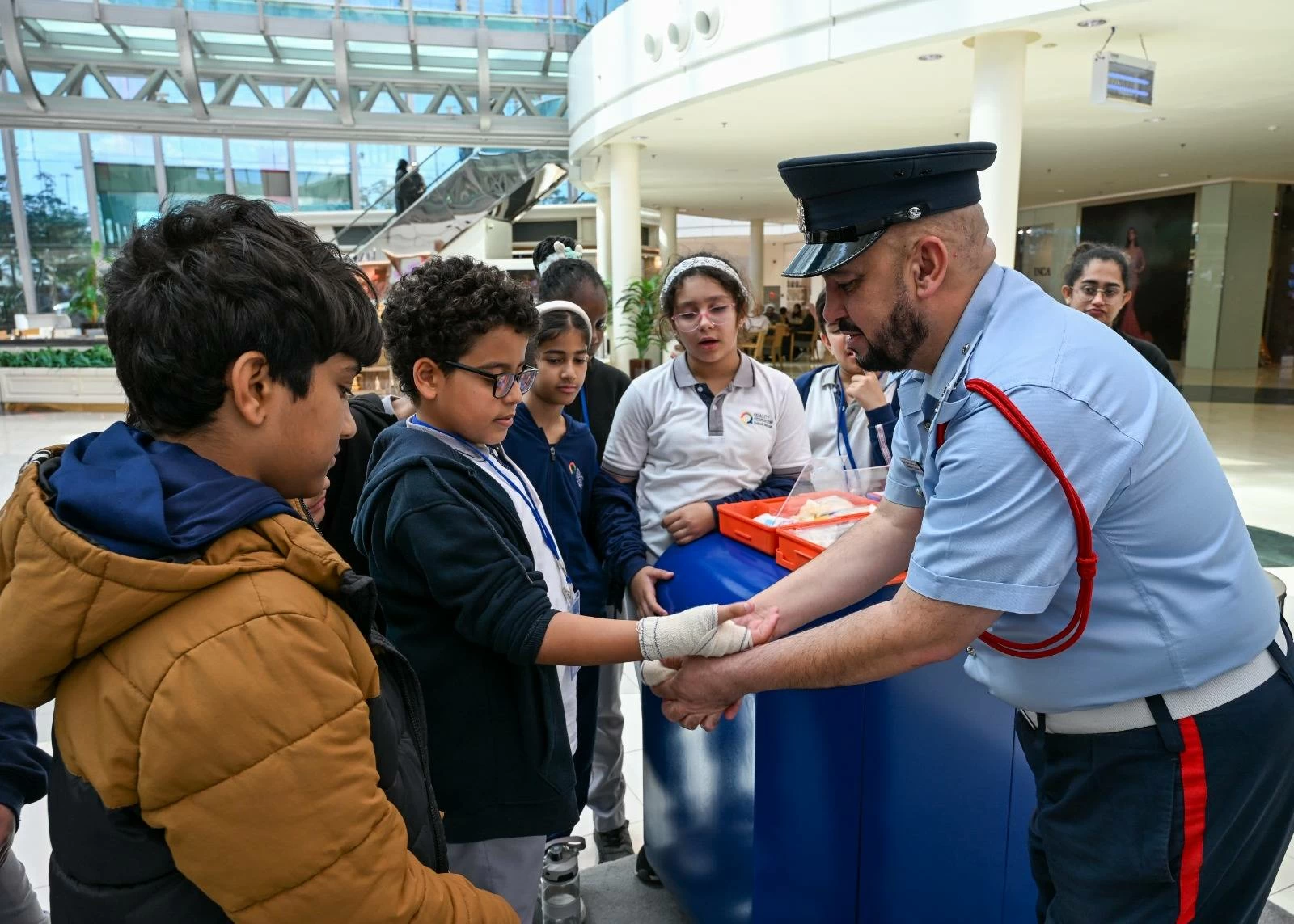 مديرعام الدفاع المدني يحضر افتتاح المنصة التعريفية لخدمات الدفاع المدني