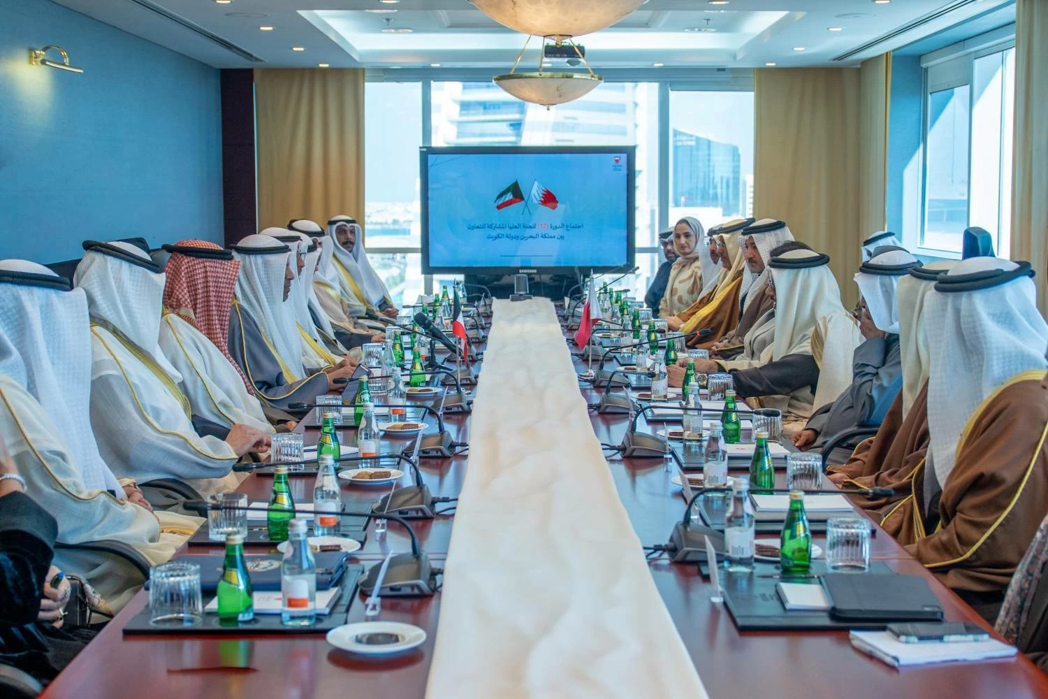 انعقاد الاجتماع الثاني عشر للجنة الوزارية العليا المشتركة بين البحرين والكويت