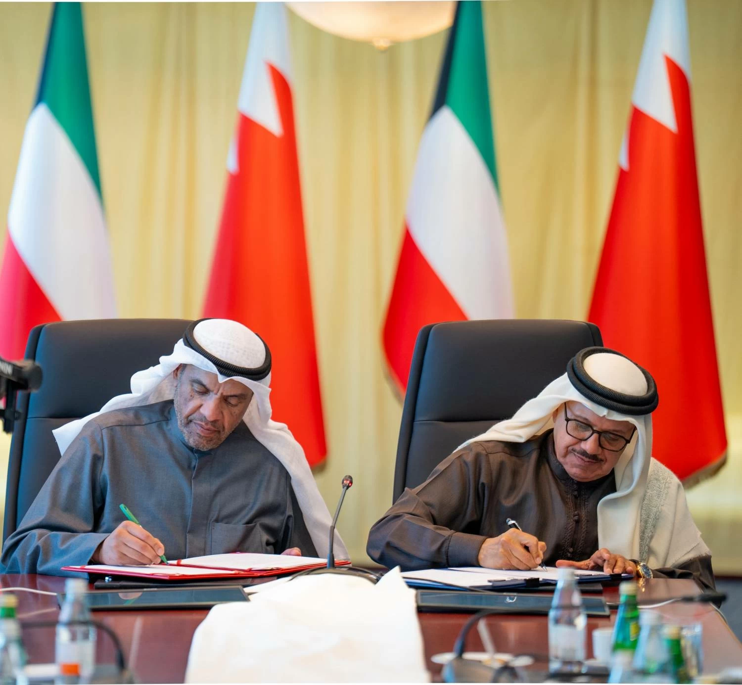 انعقاد الاجتماع الثاني عشر للجنة الوزارية العليا المشتركة بين البحرين والكويت