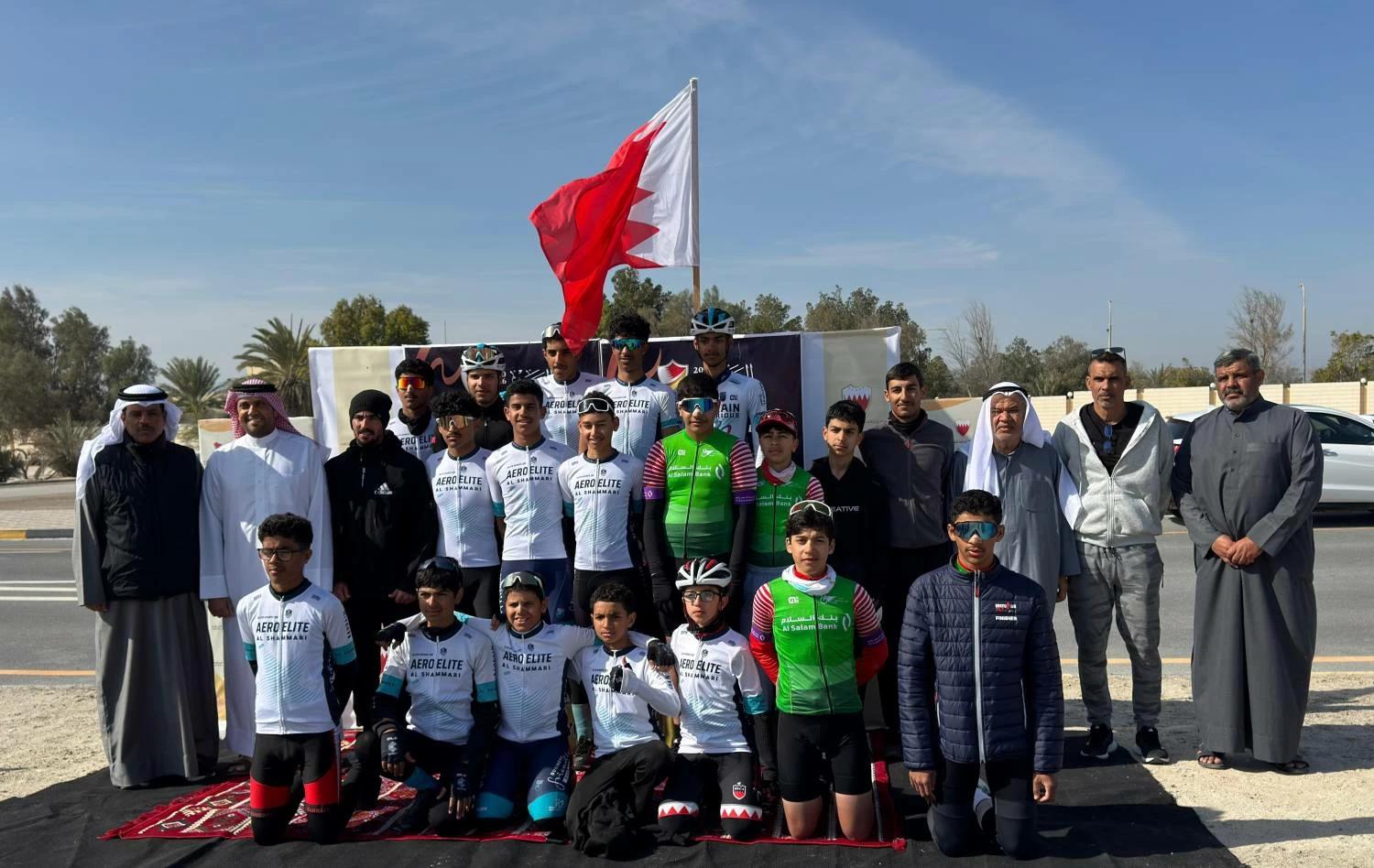 جولة نشطة بدوري خالد بن حمد لجيل الذهب للدراجات