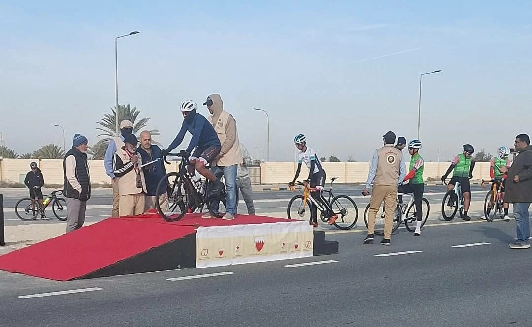 جولة نشطة بدوري خالد بن حمد لجيل الذهب للدراجات