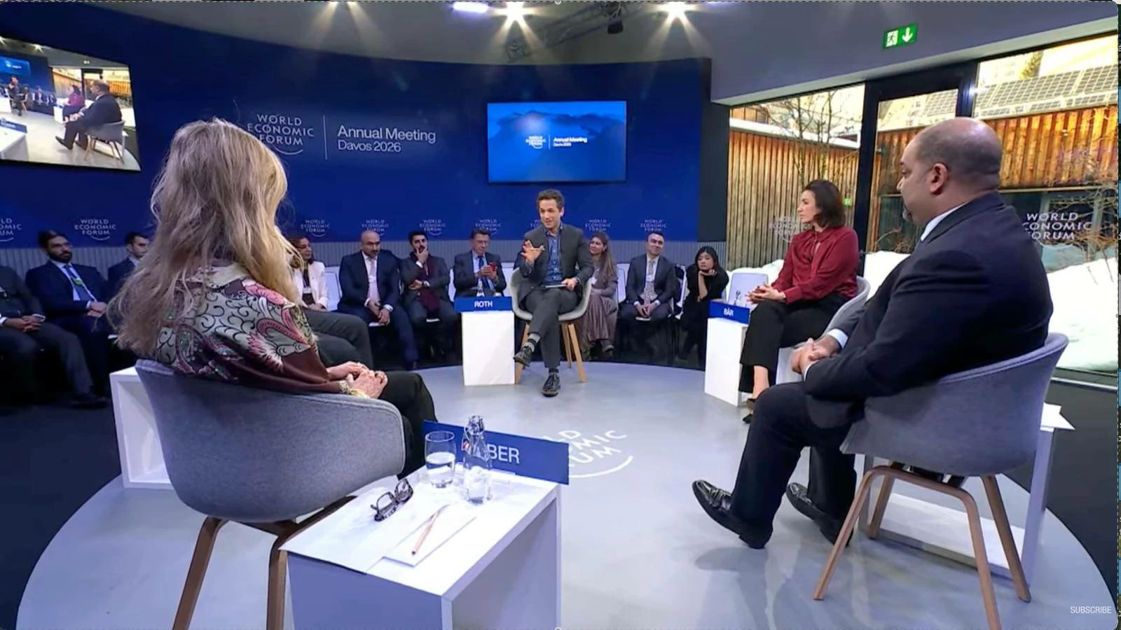 وزير المالية يشارك بجلسة "فجر جديد لريادة الأعمال" ضمن منتدى "دافوس"