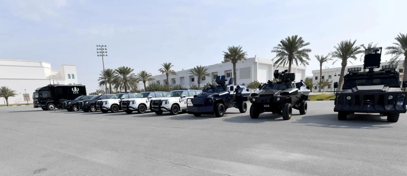 وصول قوات من شرطة البحرين للمشاركة في&nbsp;&laquo;أمن الخليج العربي 4&raquo; بقطر