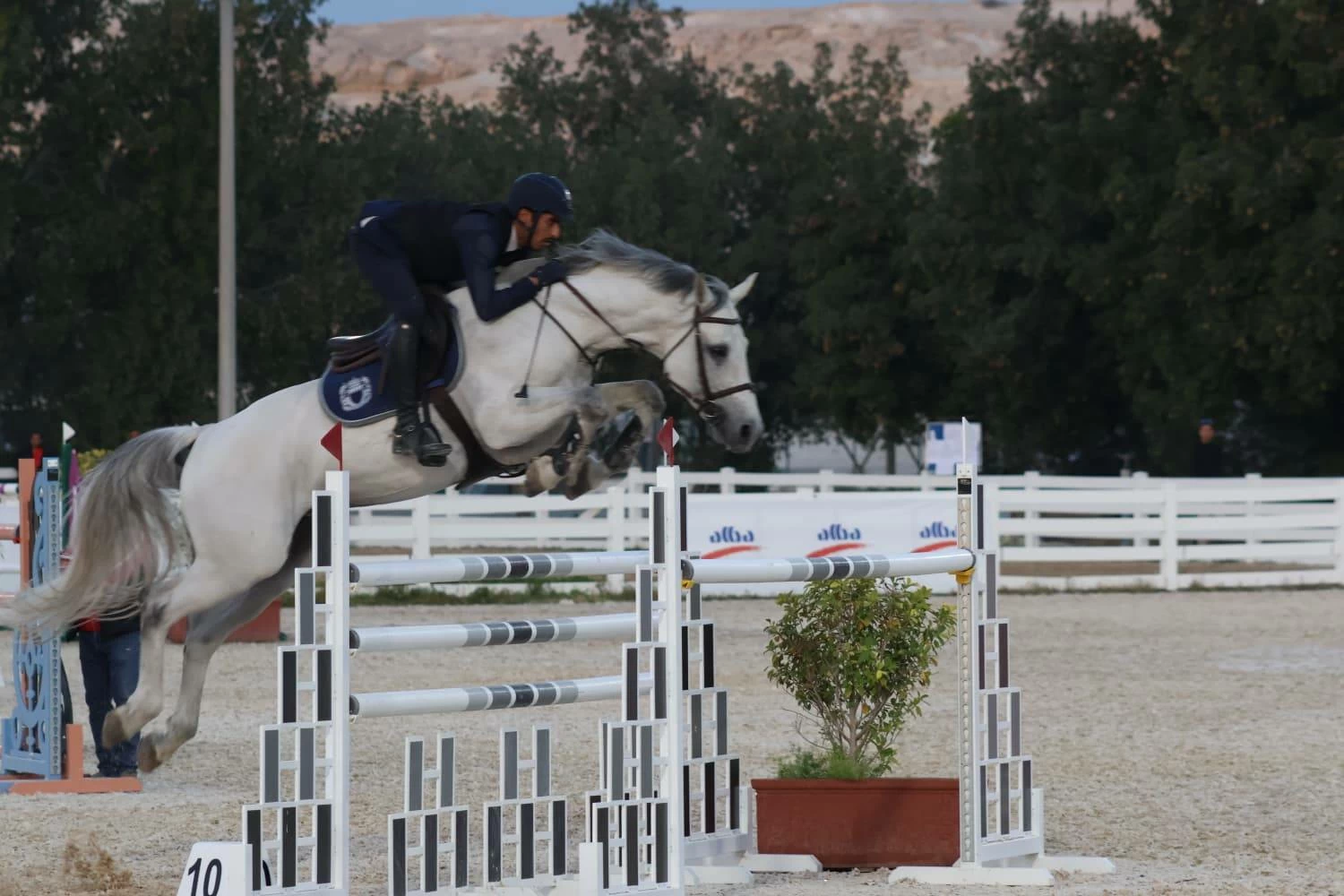 فريق وزارة الداخلية لقفز الحواجز يحقق المركز الأول في المسابقة الكبرى لبطولة &laquo;ألبا&raquo;