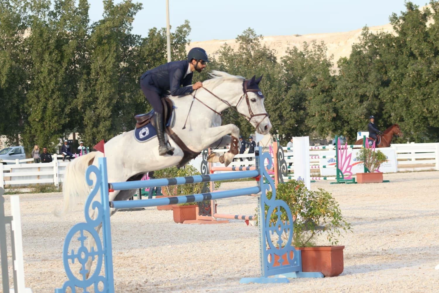 فريق وزارة الداخلية لقفز الحواجز يحقق المركز الأول في المسابقة الكبرى لبطولة &laquo;ألبا&raquo;