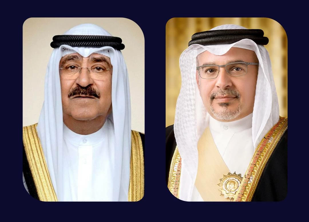 ولي العهد رئيس مجلس الوزراء يعزي أمير الكويت في وفاة الشيخة بدرية صباح السالم الصباح