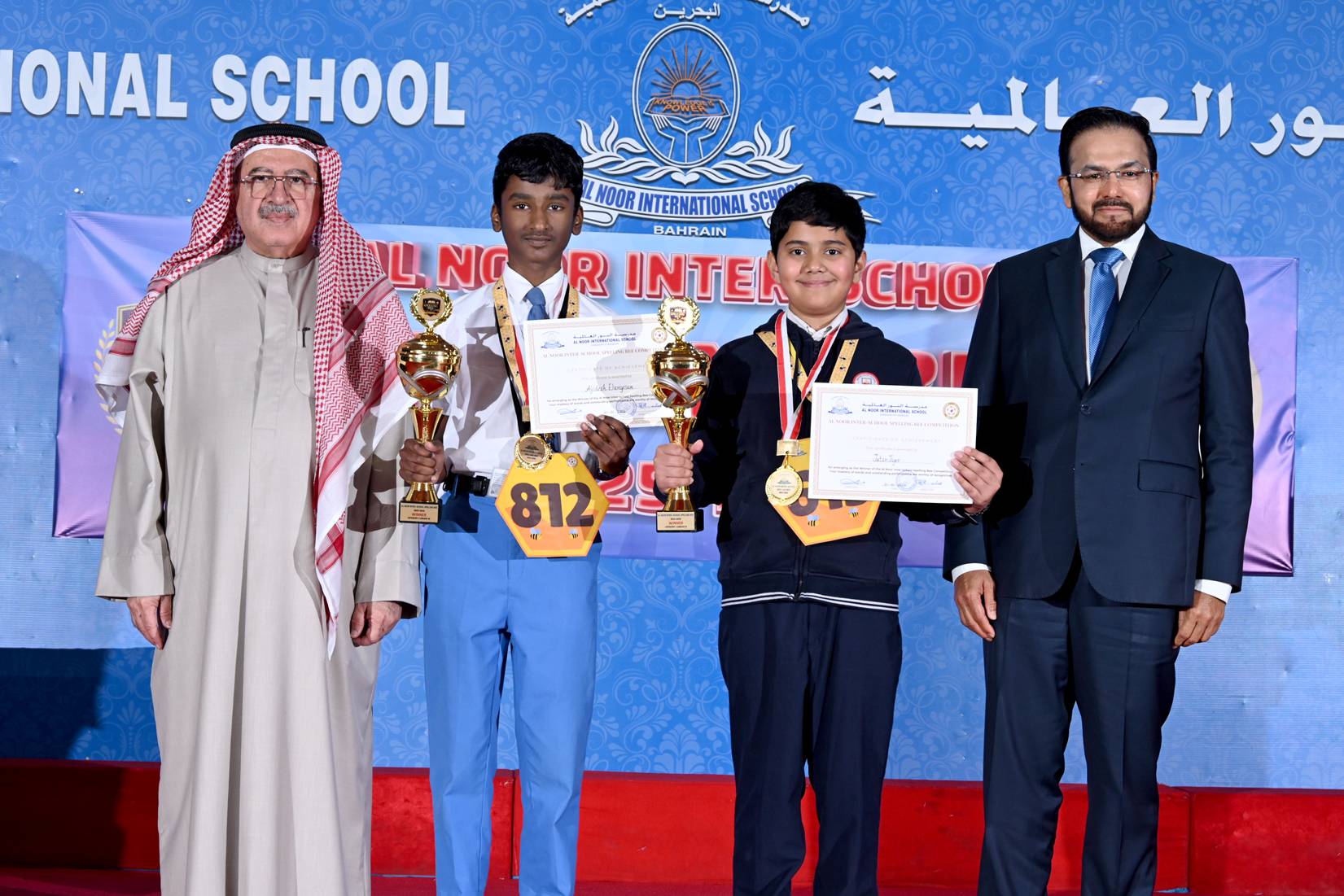 مدرسة النور العالمية تستضيف لأول مرة مسابقة التهجئة باللغة الإنجليزية ...