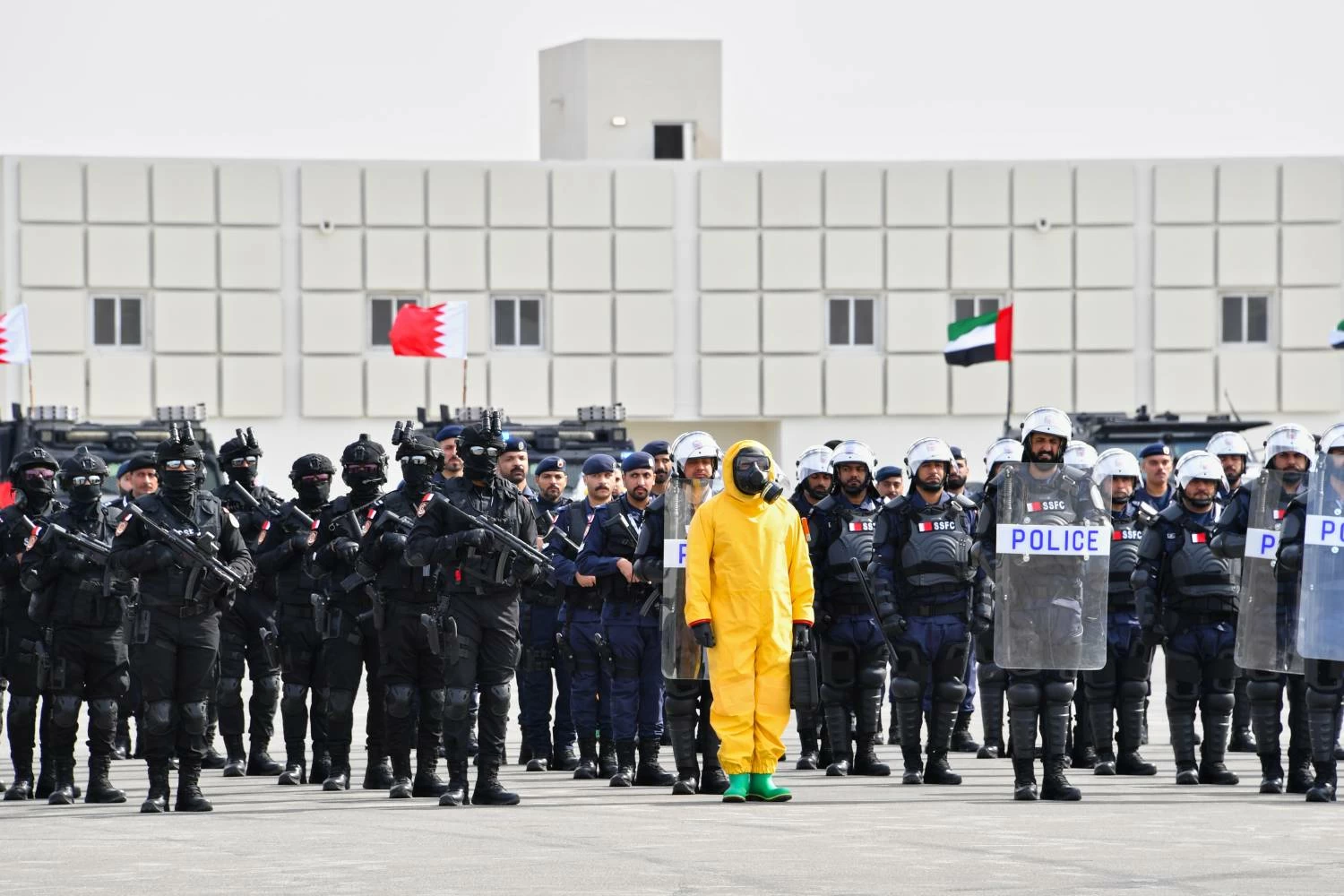 انطلاق التمرين التعبوي المشترك للأجهزة الأمنية بدول مجلس التعاون (أمن الخليج العربي 4)