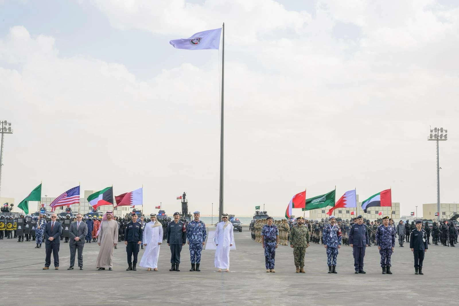 انطلاق التمرين التعبوي المشترك للأجهزة الأمنية بدول مجلس التعاون (أمن الخليج العربي 4) 