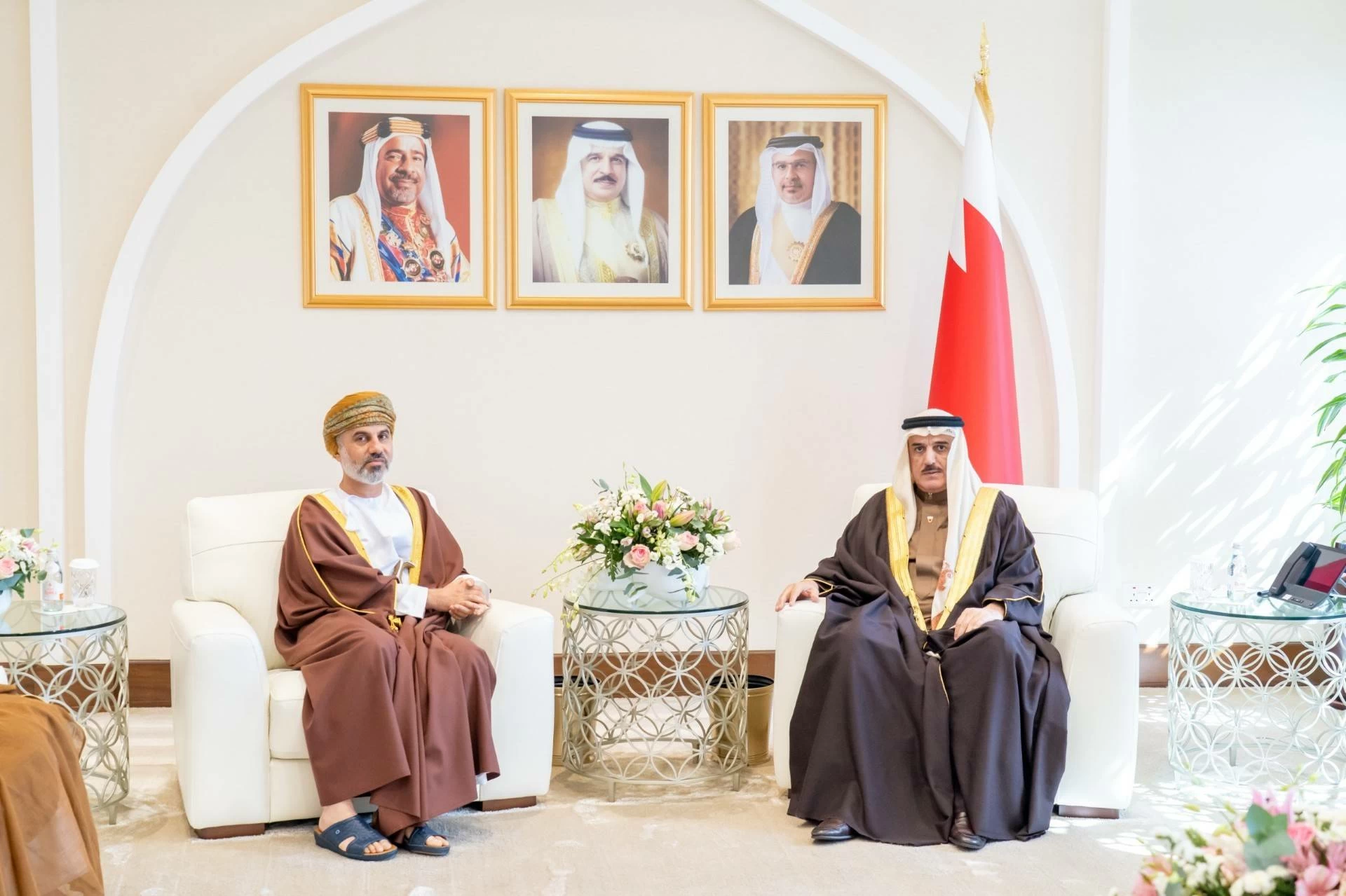 رئيس مجلس النواب يستقبل رئيس مجلس الشورى العُماني