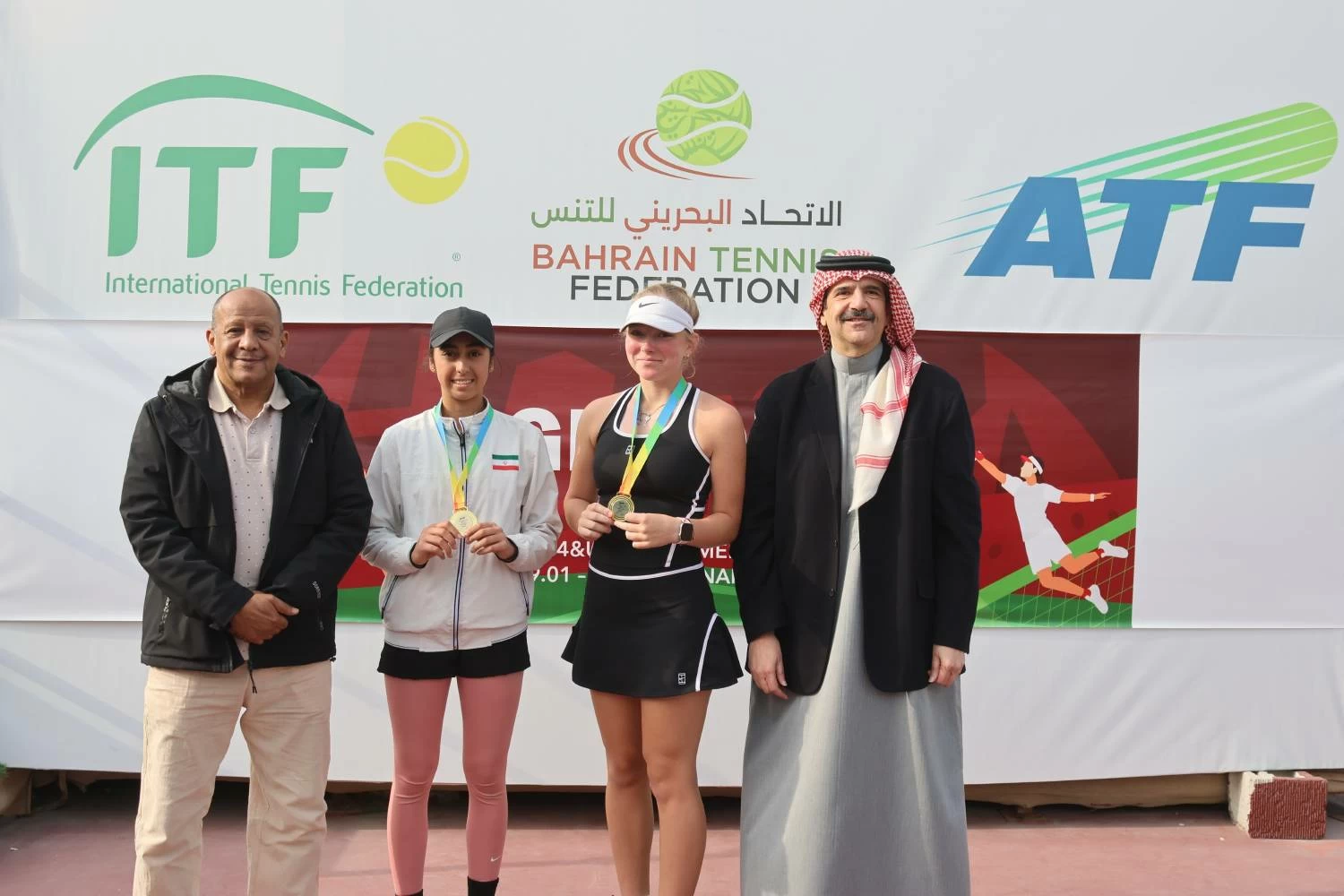 السوري سليم والصينية مينغشياو يتوجان بطلين لفردي الأولاد والفتيات