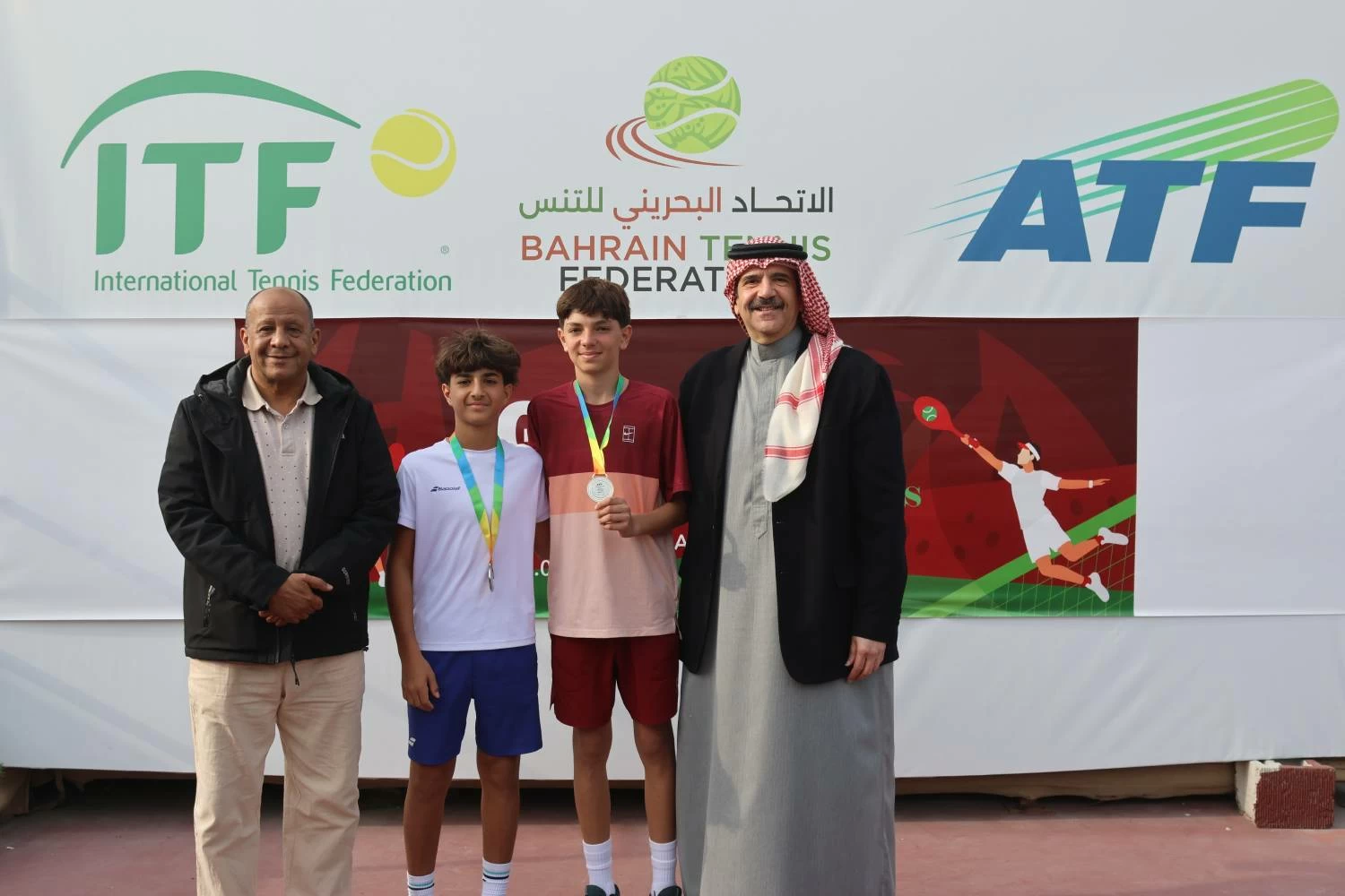 السوري سليم والصينية مينغشياو يتوجان بطلين لفردي الأولاد والفتيات