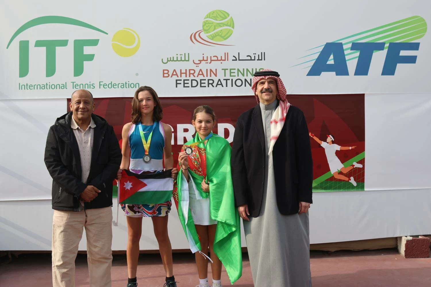 السوري سليم والصينية مينغشياو يتوجان بطلين لفردي الأولاد والفتيات