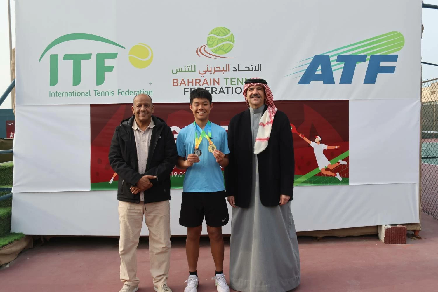 السوري سليم والصينية مينغشياو يتوجان بطلين لفردي الأولاد والفتيات