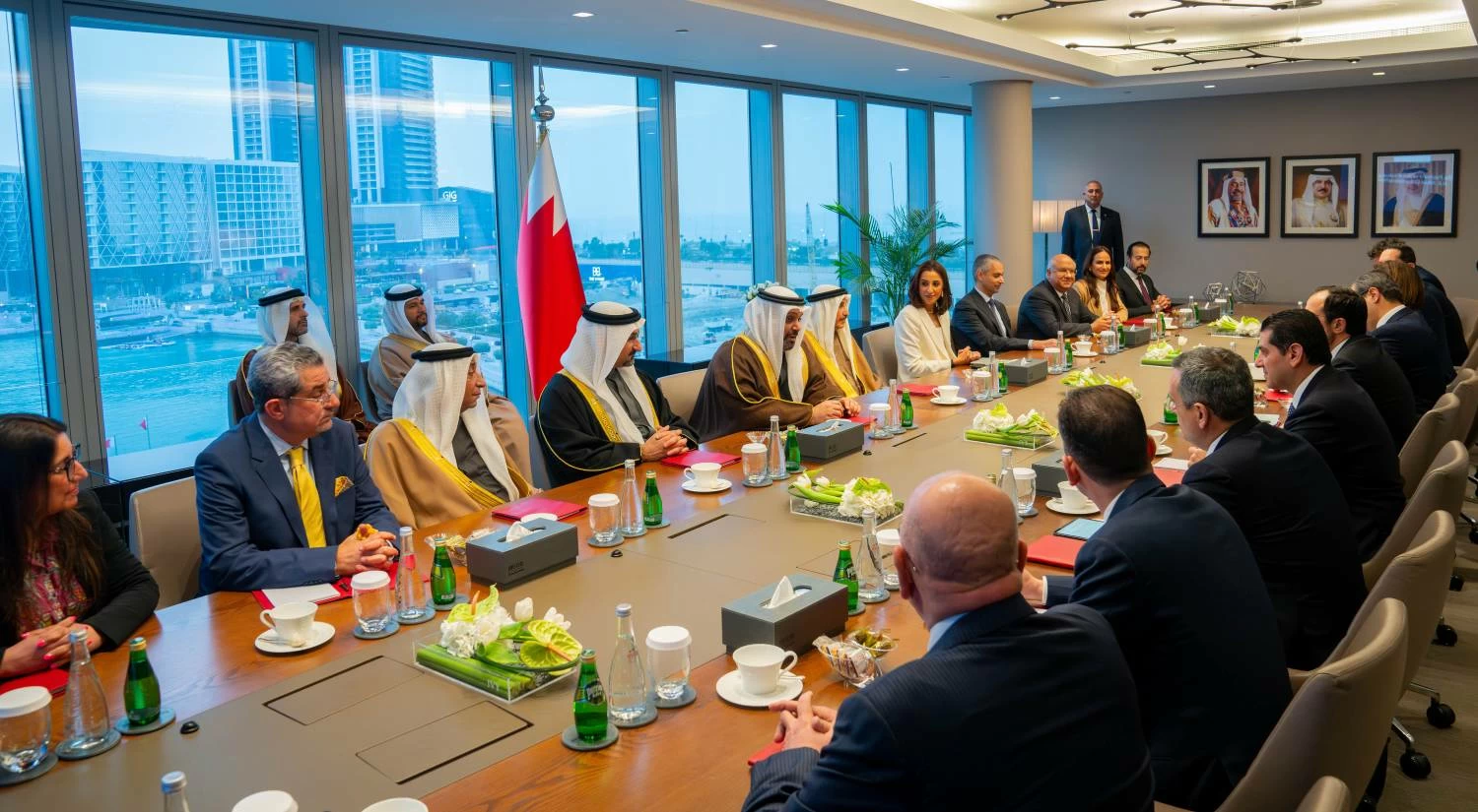 فخامة رئيس جمهورية قبرص يزور مجلس التنمية الاقتصادية