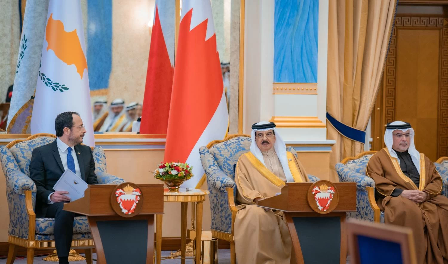 الملك يستقبل رئيس قبرص ويشهدان التوقيع على عدد من الاتفاقيات ومذكرات التفاهم