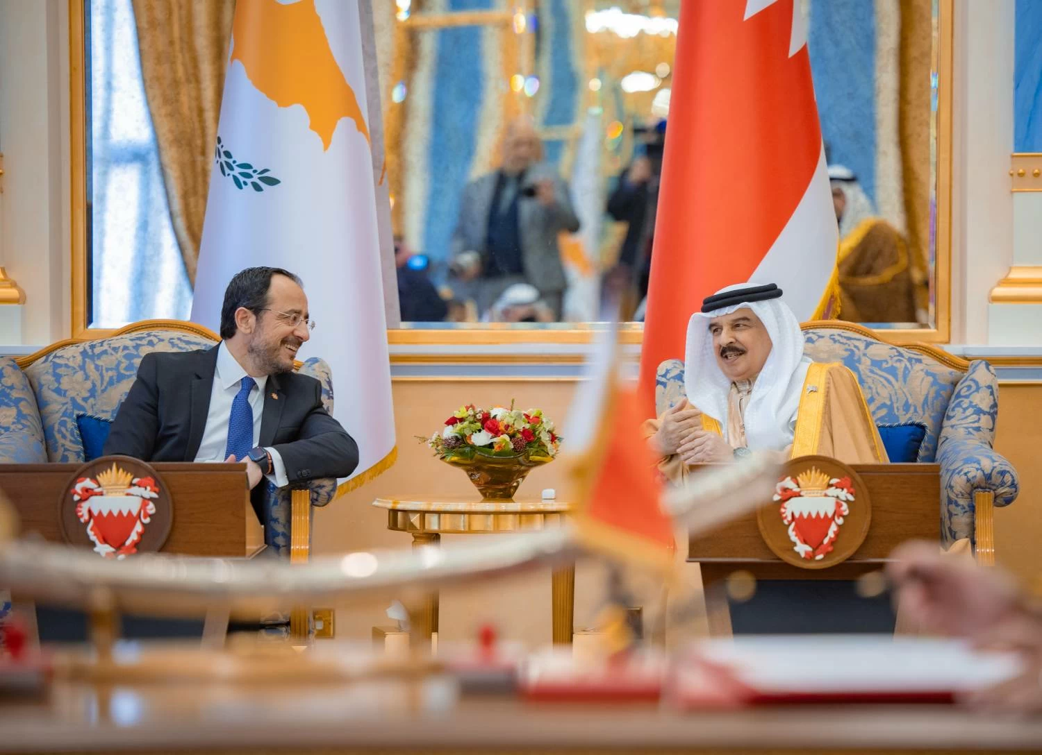 الملك يستقبل رئيس قبرص ويشهدان التوقيع على عدد من الاتفاقيات ومذكرات التفاهم