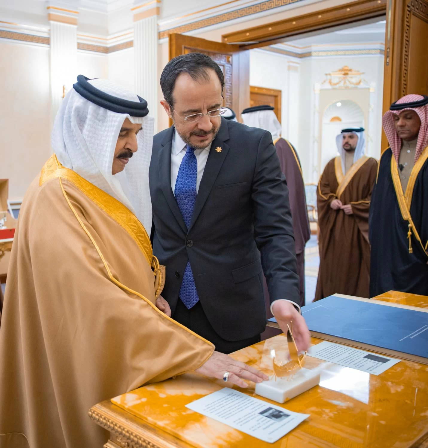 الملك يستقبل رئيس قبرص ويشهدان التوقيع على عدد من الاتفاقيات ومذكرات التفاهم