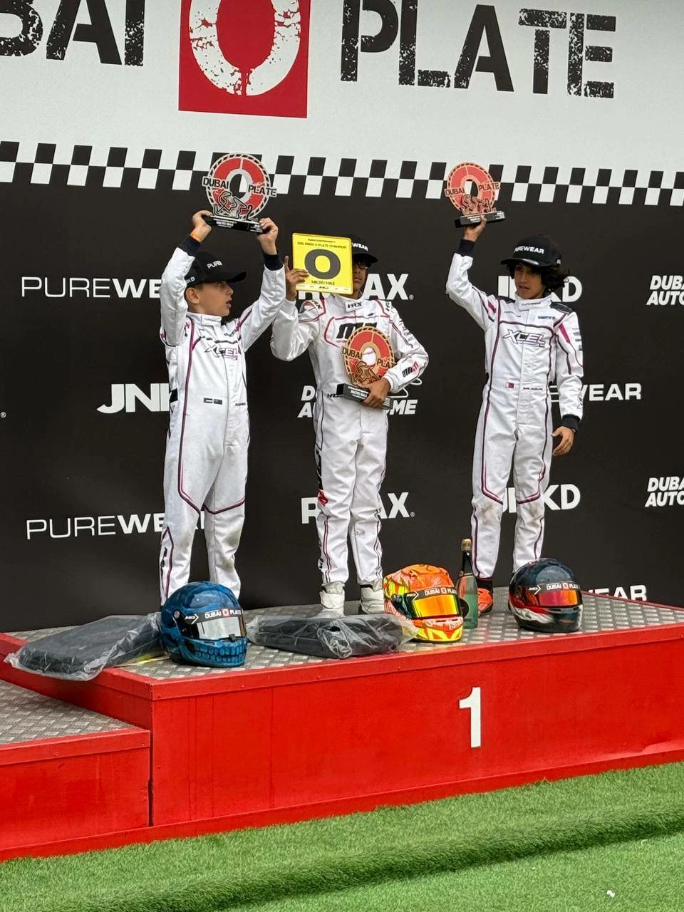 سيف بن حسن آل خليفة يحقق المركز الثالث في بطولة &laquo;دبي أو بلايت&raquo; للكارتينغ