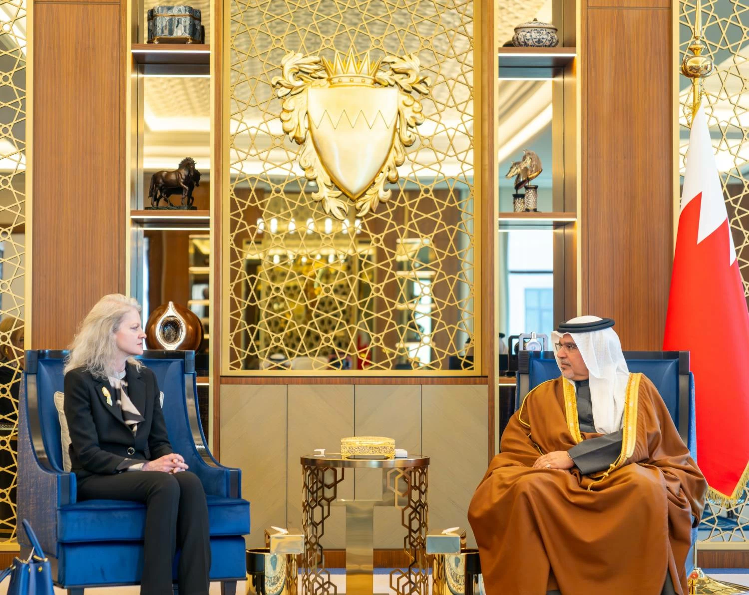 ولي العهد رئيس الوزراء: العلاقات الاستراتيجية بين المنامة وواشنطن تدعمها شراكات راسخة 