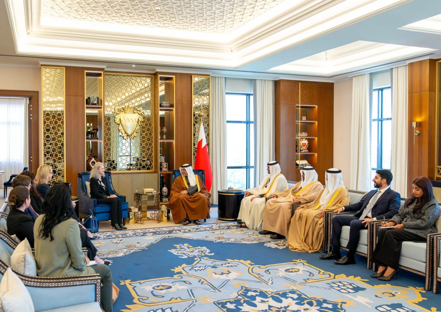 ولي العهد رئيس الوزراء: العلاقات الاستراتيجية بين المنامة وواشنطن تدعمها شراكات راسخة