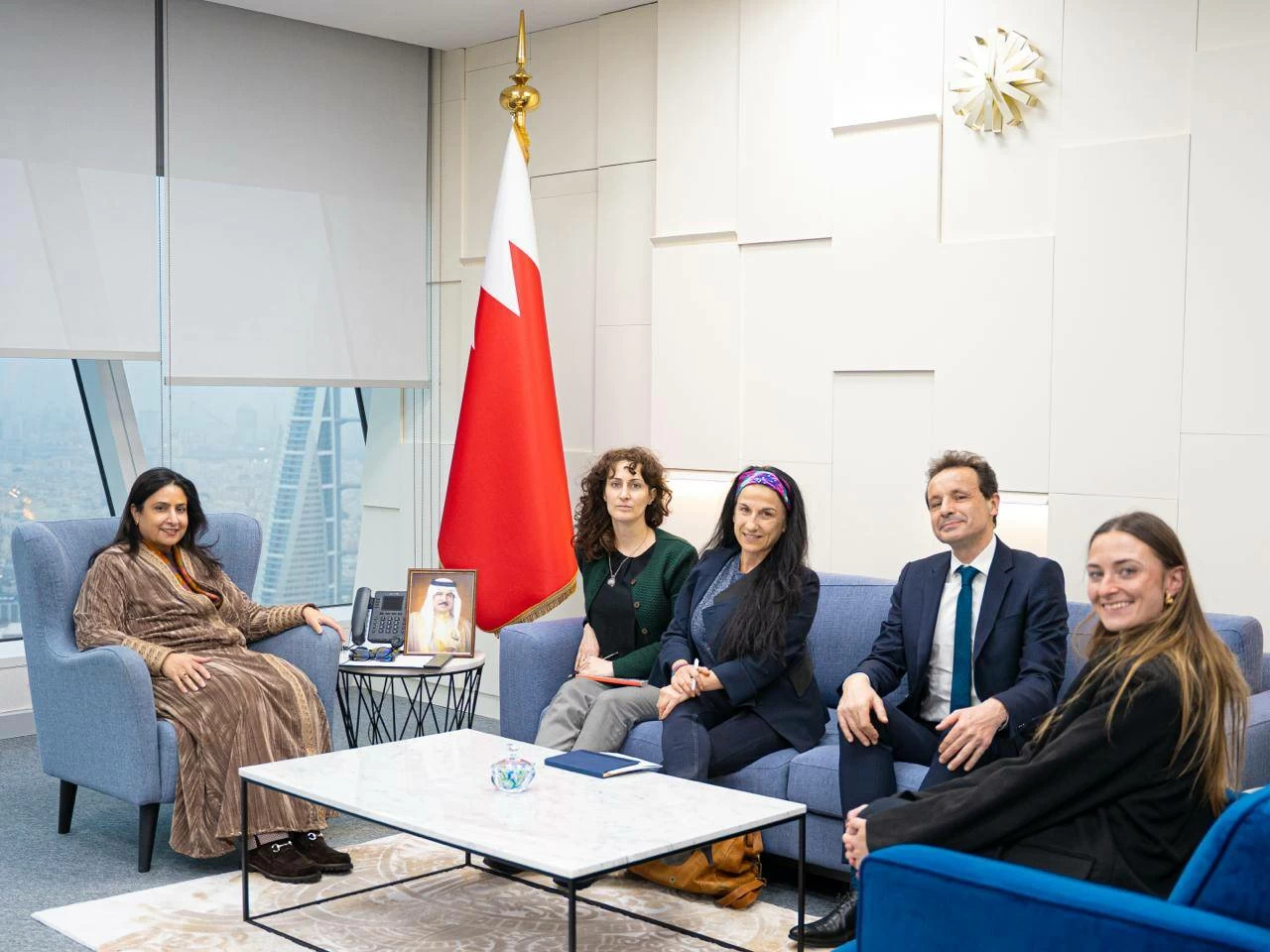 المدير العام لمعهد الإدارة العامة تستقبل مديرة الشؤون الدولية في معهد العلوم السياسية بباريس 