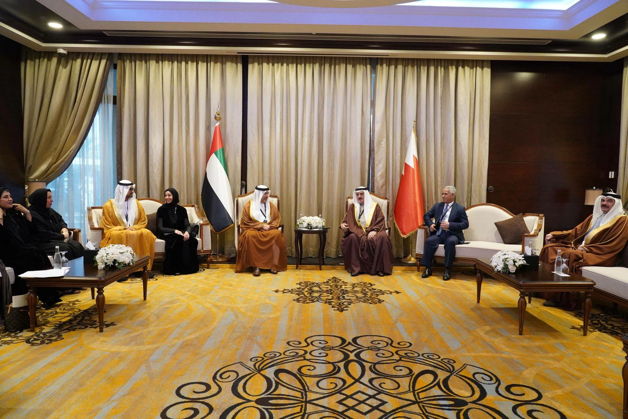 رئيس مجلس النواب يستقبل وفد المجلس الوطني الاتحادي الإماراتي 