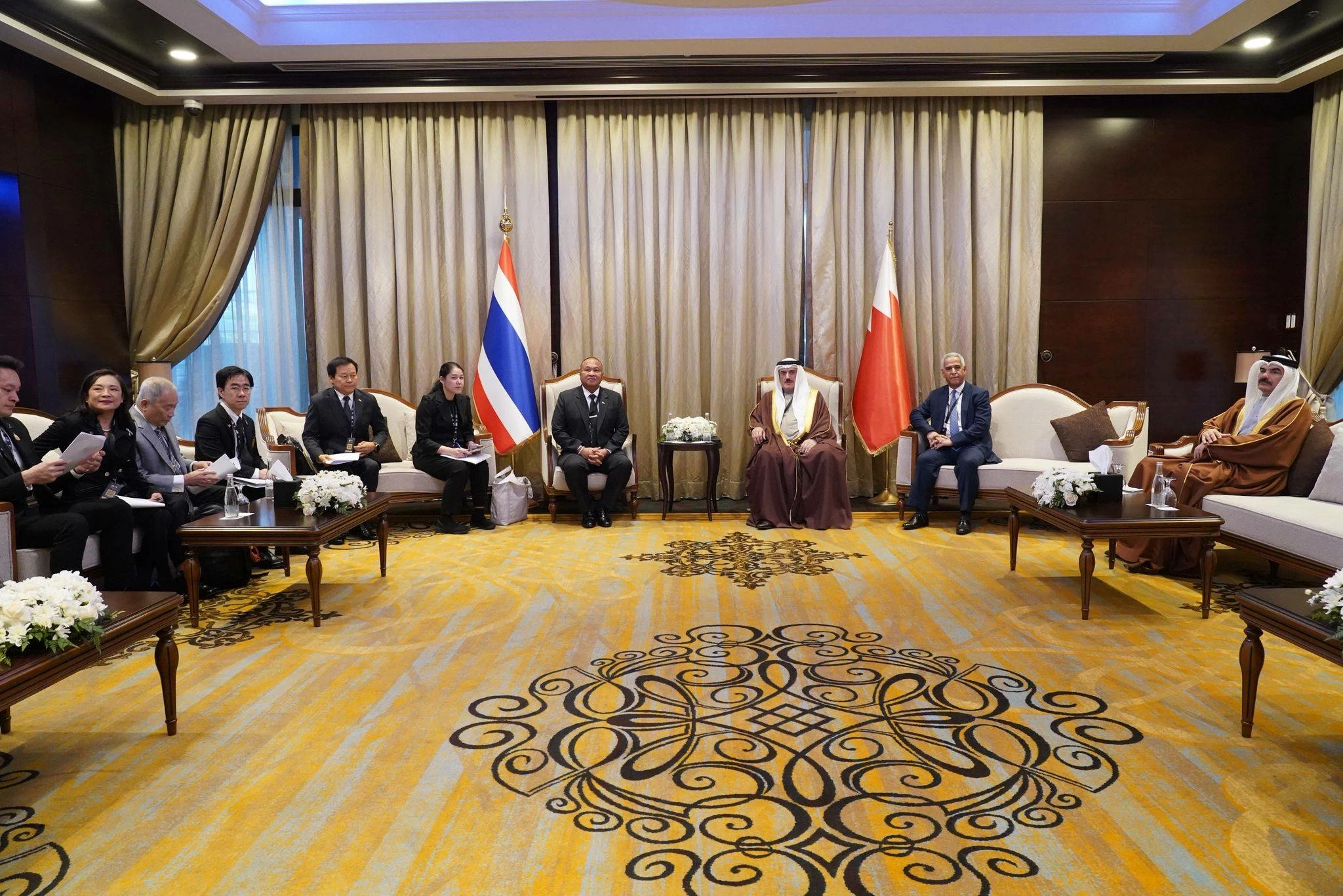 مجلس النواب يستقبل نائب رئيس مجلس الشيوخ بمملكة تايلند