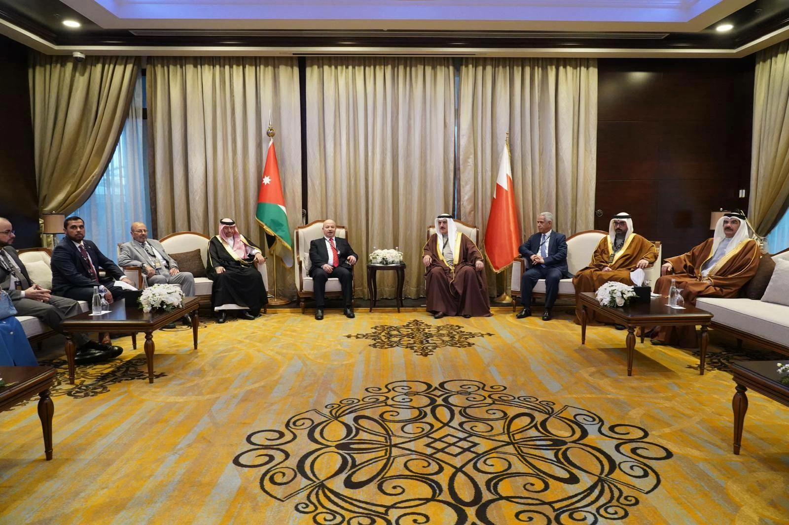 رئيس مجلس النواب يستقبل نائب رئيس مجلس النواب الأردني