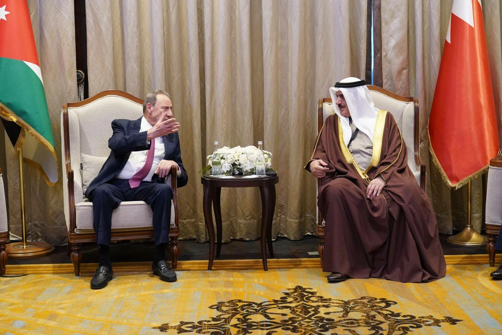 رئيس مجلس النواب يستقبل نائب رئيس مجلس النواب الأردني