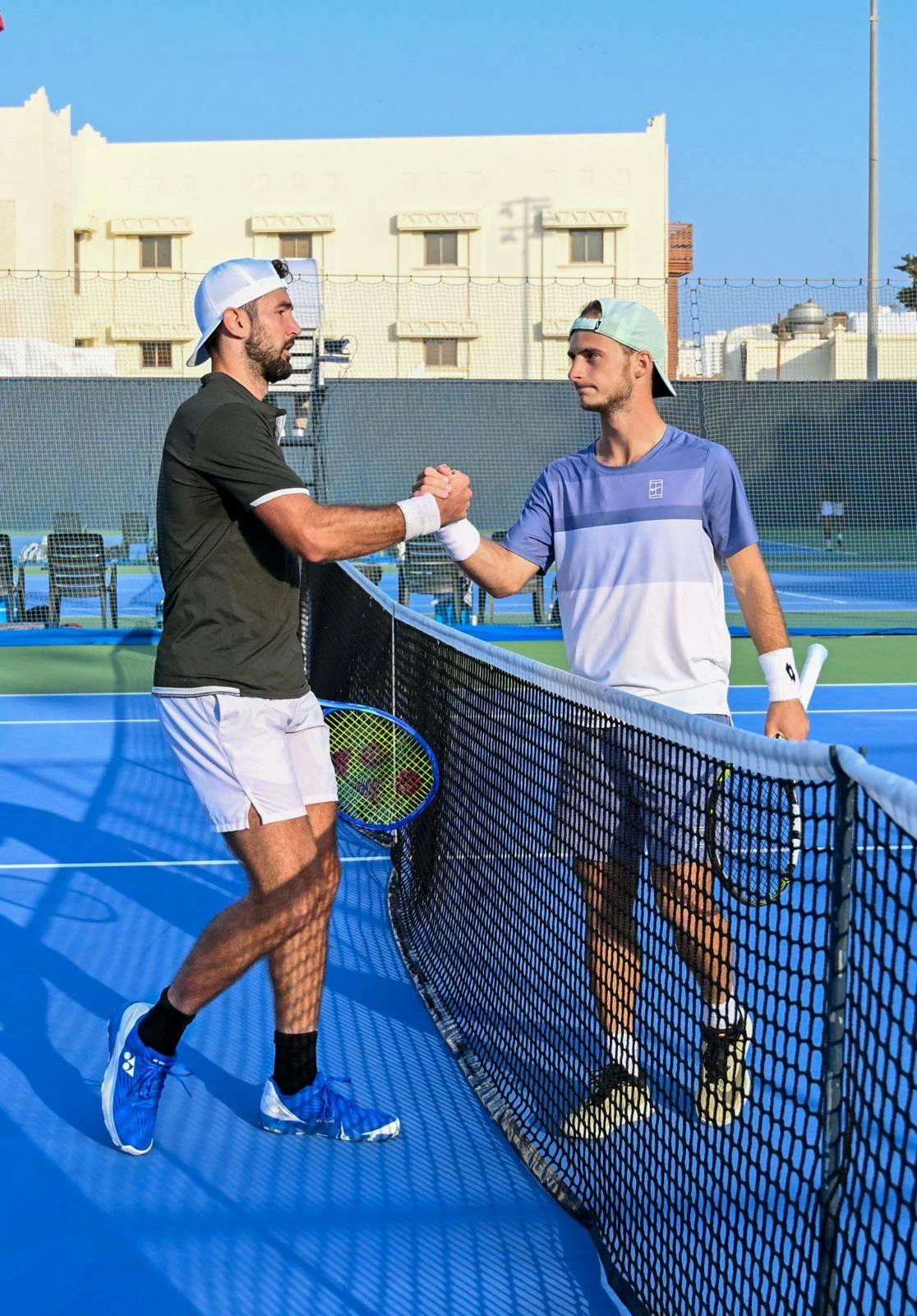 انطلاقة قوية ومباريات مثيرة في بطولة البحرين المفتوحة ATP تشالنجر للتنس