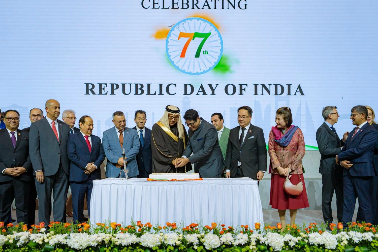 وزير الخارجية يحضر احتفال سفارة الهند بمناسبة ذكرى يوم الجمهورية