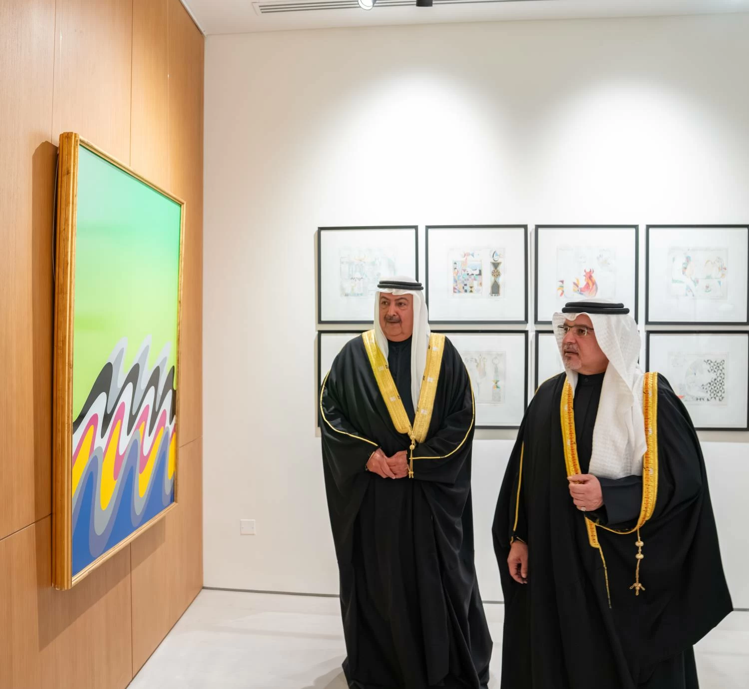 ولي العهد رئيس الوزراء: الإنجازات التي تحققت في ظل المسيرة التنموية الشاملة بقيادة الملك مصدر إلهام رئيسي للفنانين