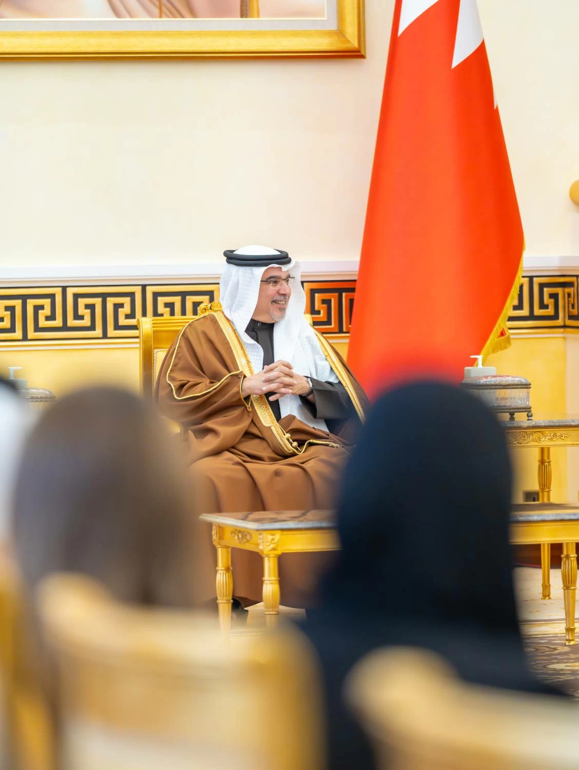 ولي العهد رئيس الوزراء يلتقي عدداً من المدراء المعينين حديثاً في الجهات الحكومية