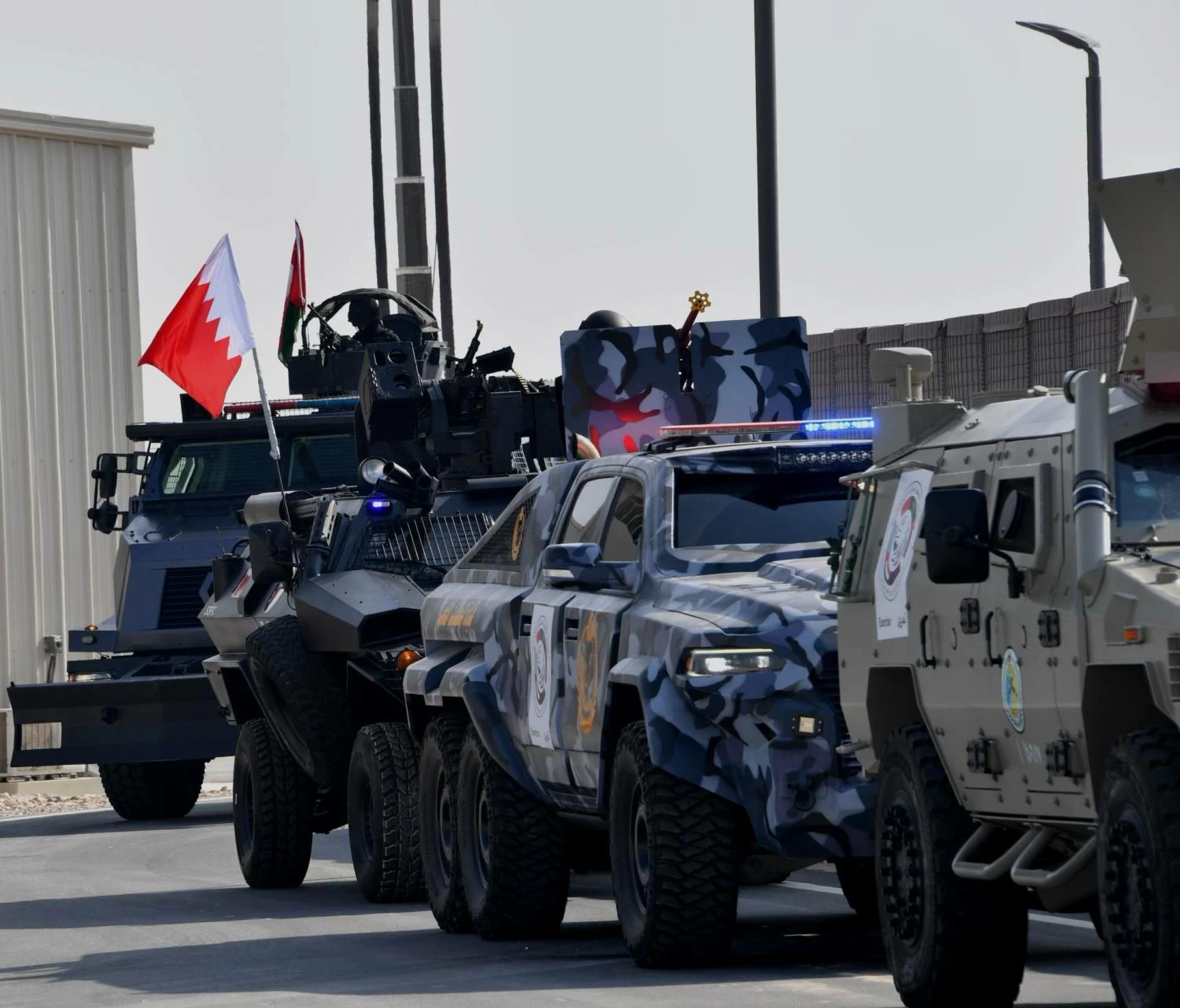 قوات شرطة البحرين المشاركة في تمرين "أمن الخليج العربي 4" تواصل أعمالها في اطار التدريبات الميدانية