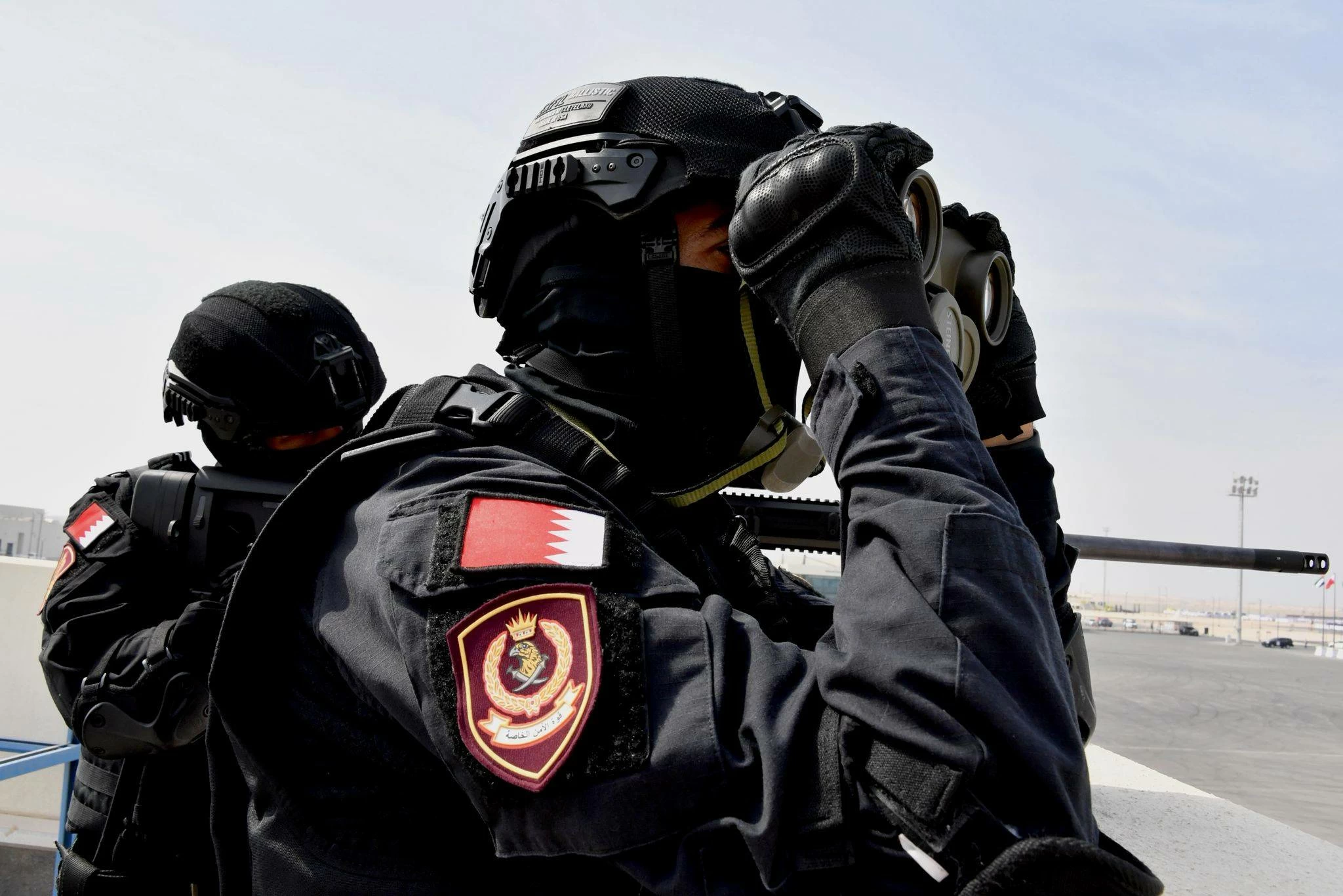 قوات شرطة البحرين المشاركة في تمرين "أمن الخليج العربي 4" تواصل أعمالها في اطار التدريبات الميدانية