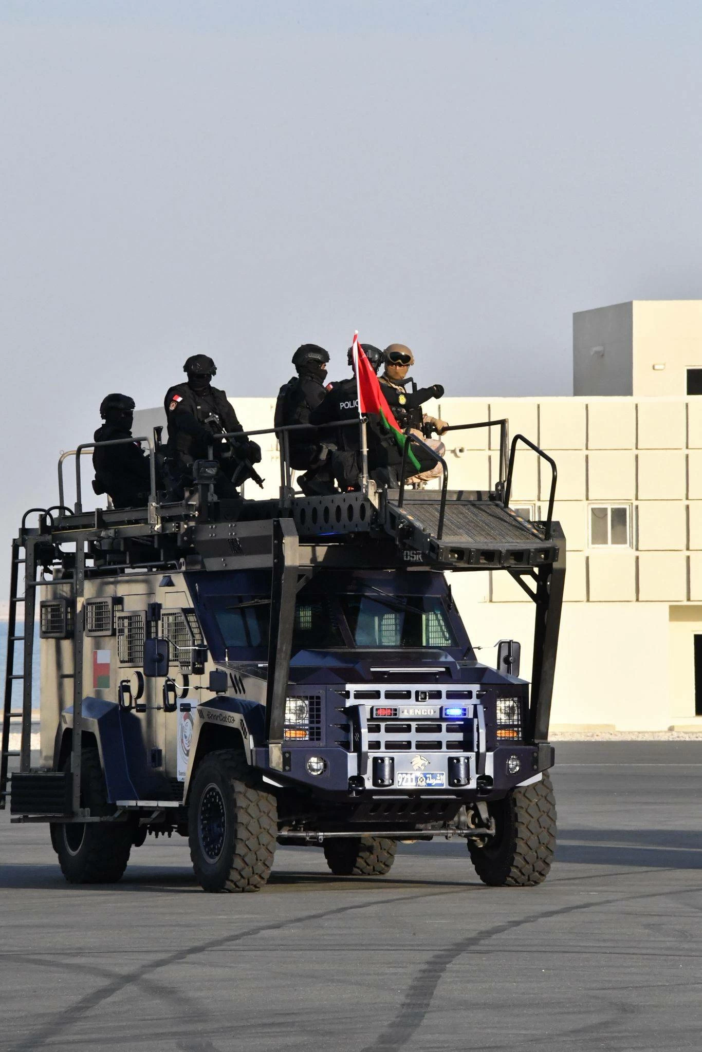 قوات شرطة البحرين المشاركة في تمرين "أمن الخليج العربي 4" تواصل أعمالها في اطار التدريبات الميدانية