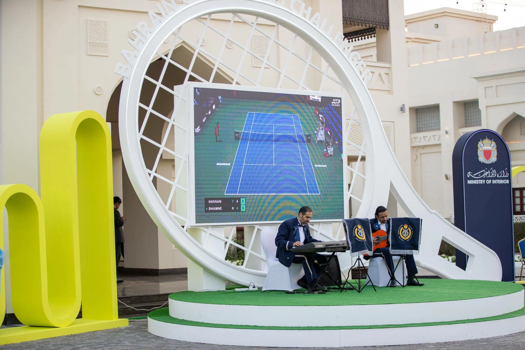 مباراة ماراثونية تشعل اليوم الثاني من بطولة البحرين المفتوحة ATP تشالنجر