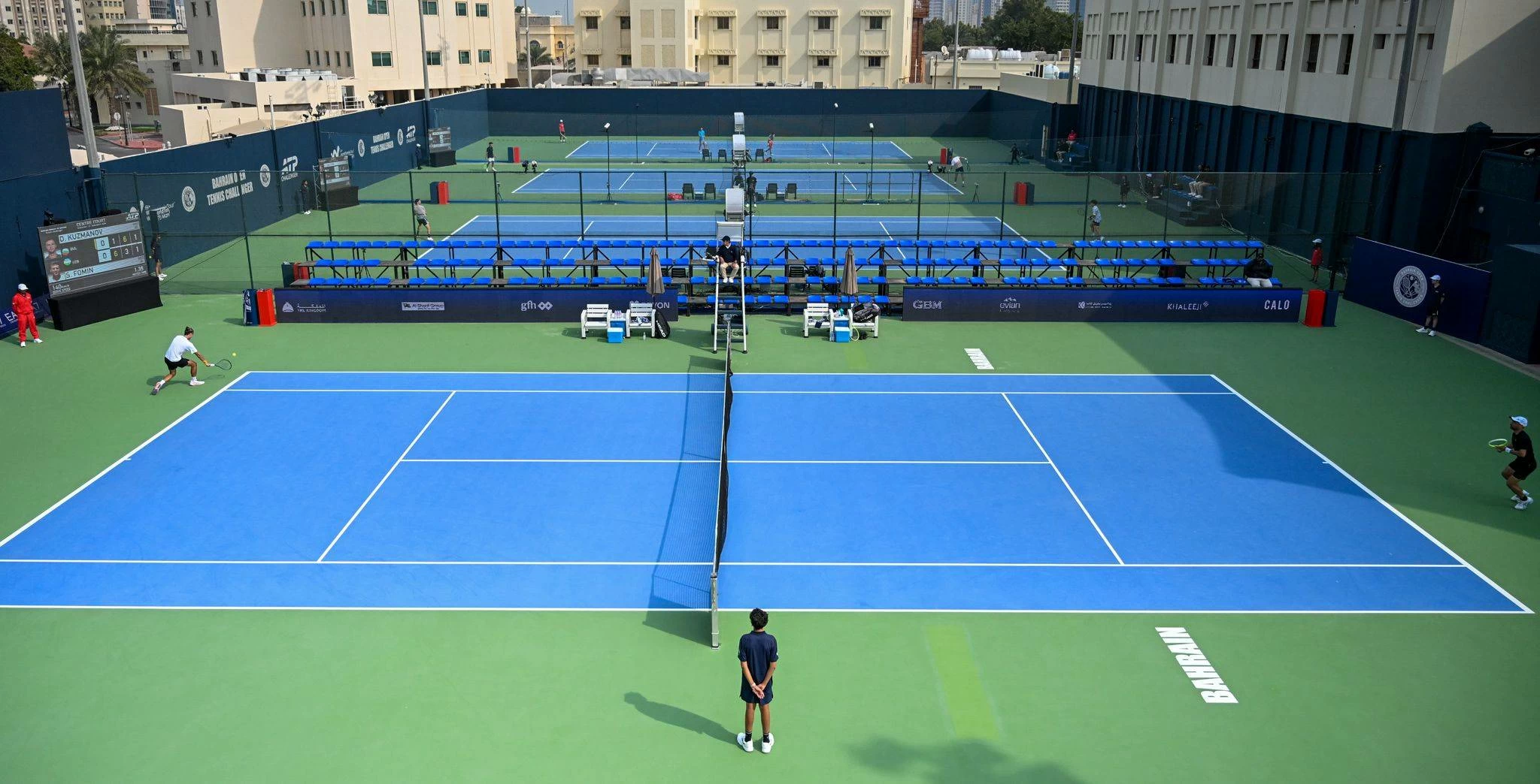 مباراة ماراثونية تشعل اليوم الثاني من بطولة البحرين المفتوحة ATP تشالنجر