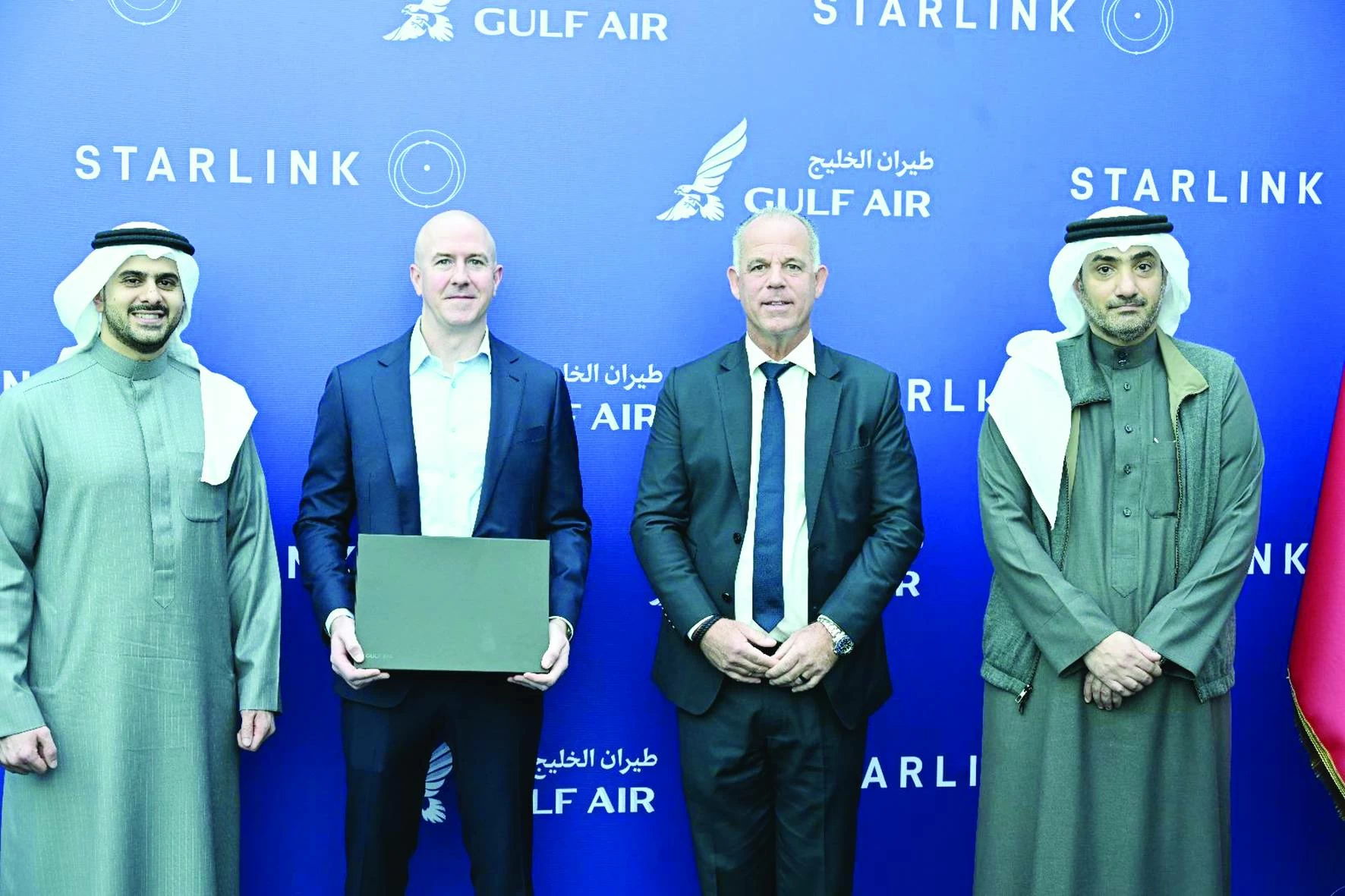 &laquo;طيران الخليج&raquo; تُطلق إنترنت &laquo;ستارلينك&raquo; في كامل أسطولها بدءاً من منتصف 2026