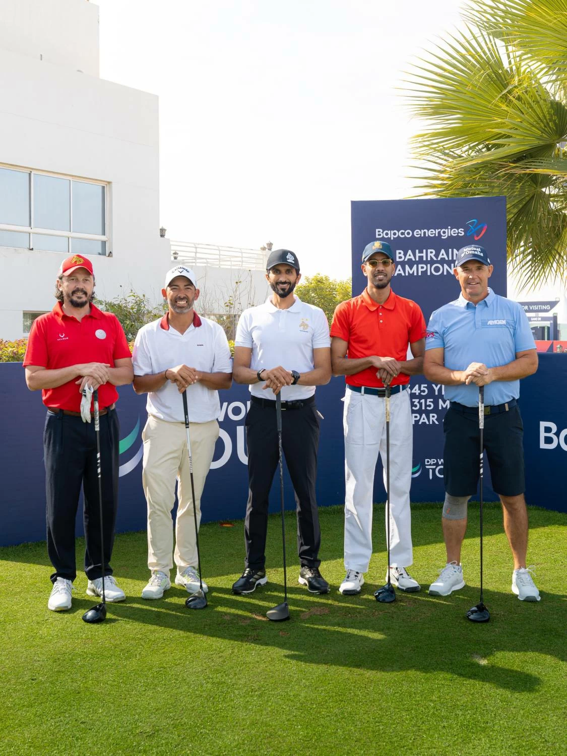 ناصر بن حمد يشارك في فئة المحترفين والهواة (PRO-AM) ضمن بطولة بابكو إنرجيز البحرين للجولف